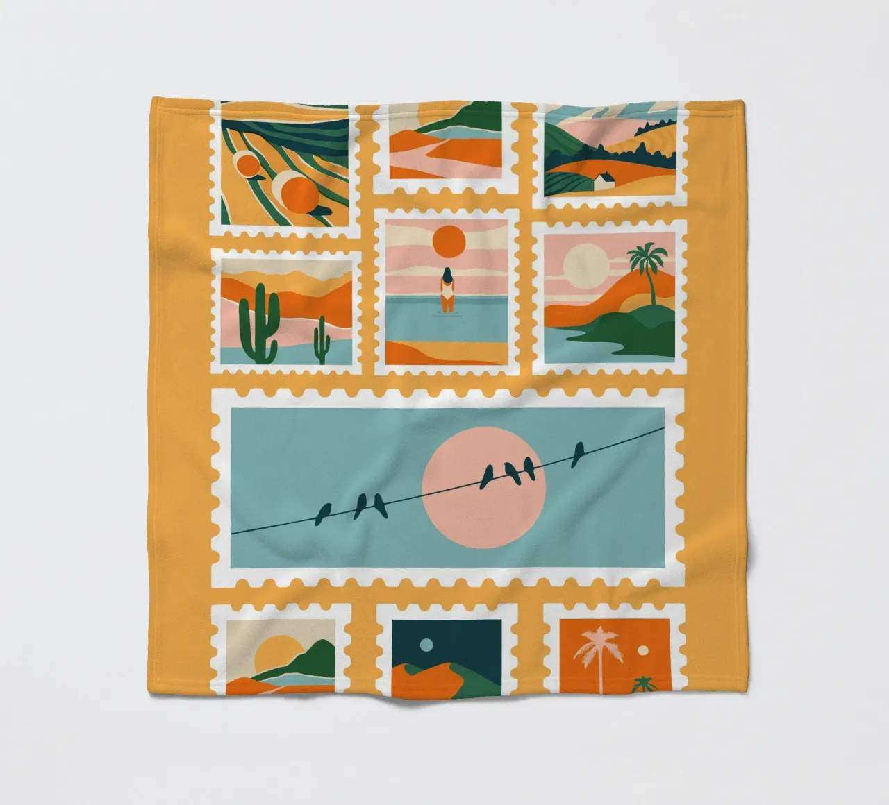 Somewhere fleecedeken van Tamsen Design