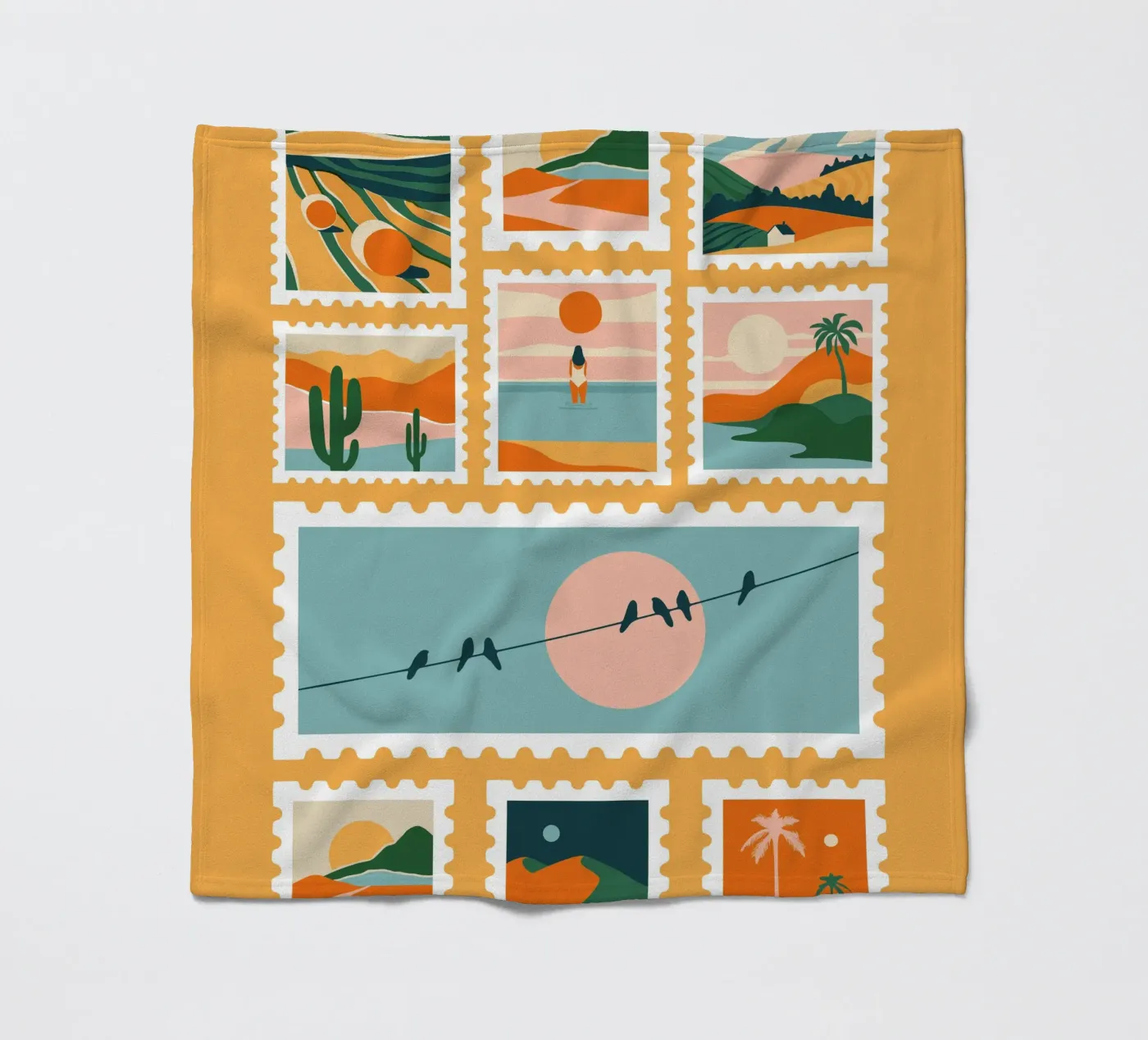 Somewhere Fleecedecke von Tamsen Design