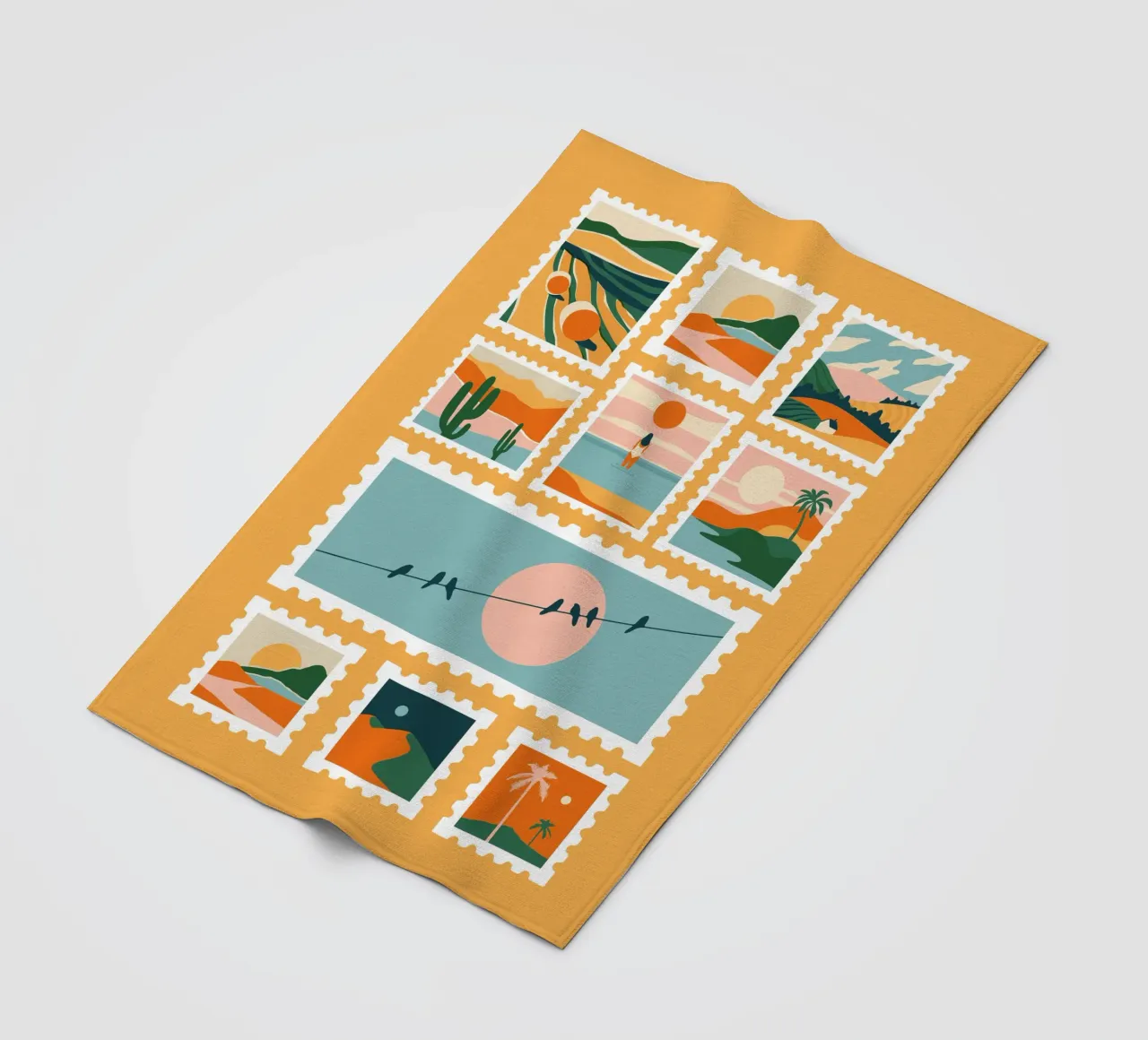 Somewhere fleecedeken van Tamsen Design