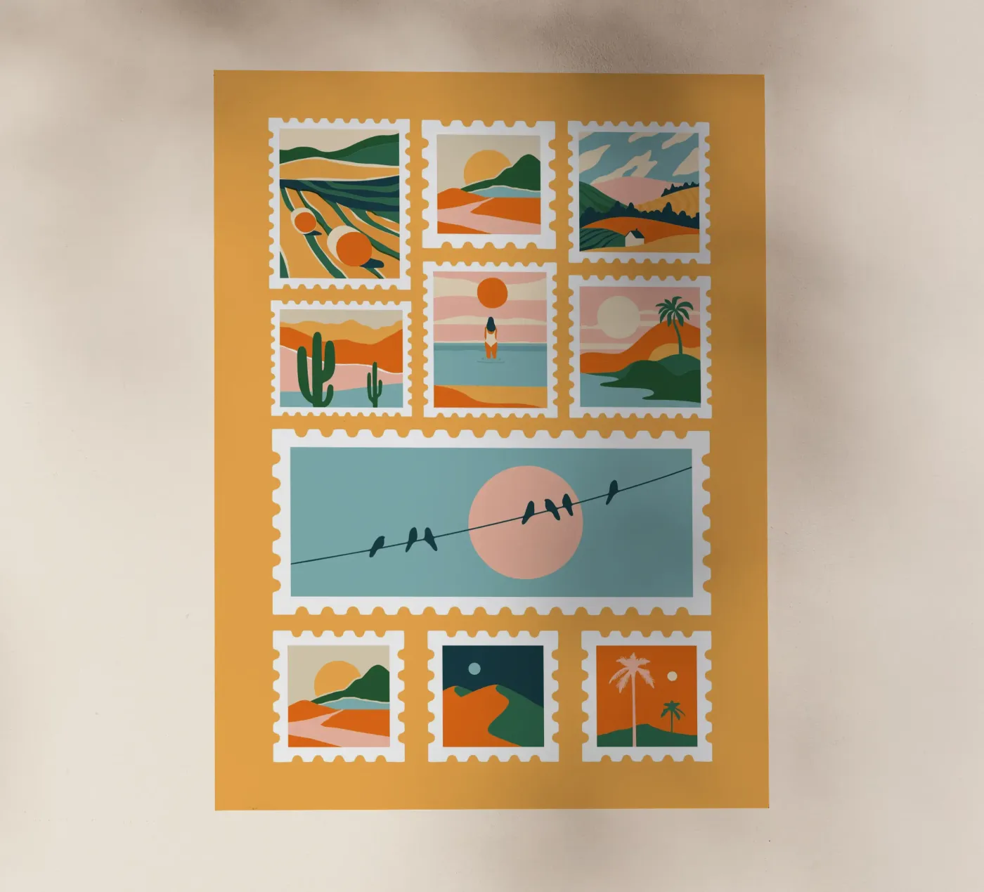 Somewhere pellicola backlit da Tamsen Design