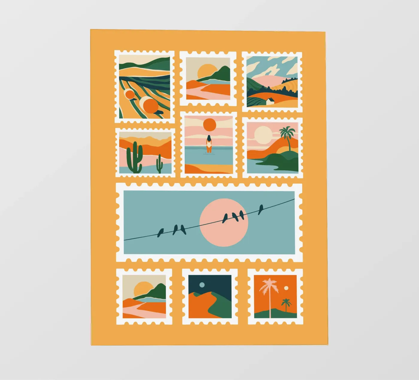 Somewhere pellicola backlit da Tamsen Design