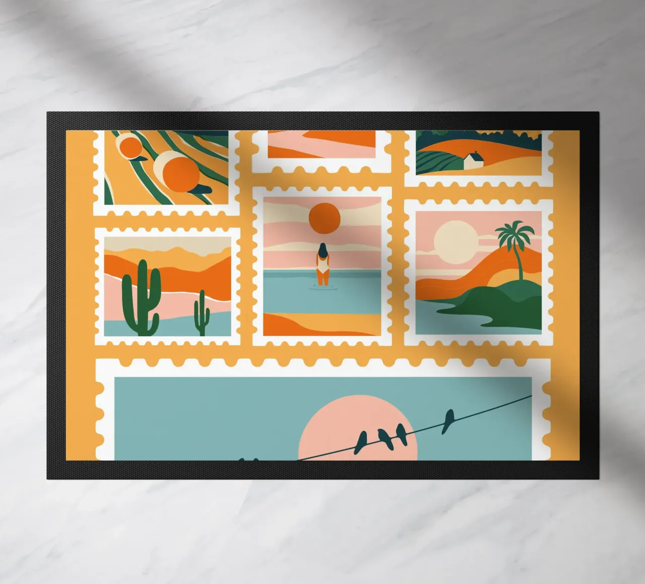Somewhere doormat by Tamsen Design