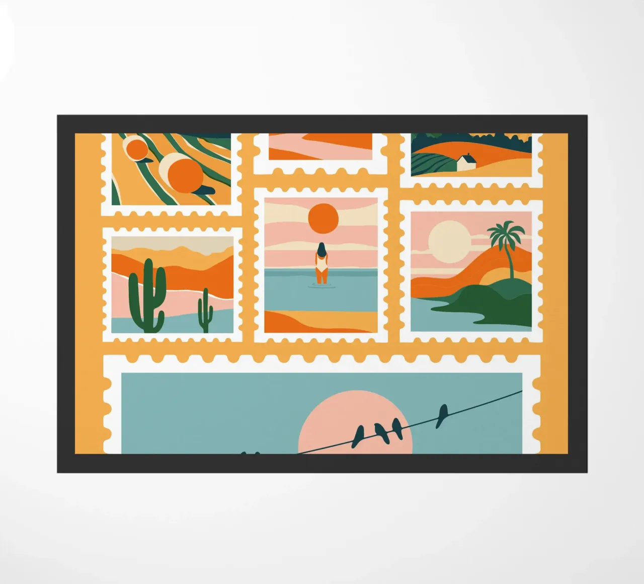 Somewhere doormat by Tamsen Design