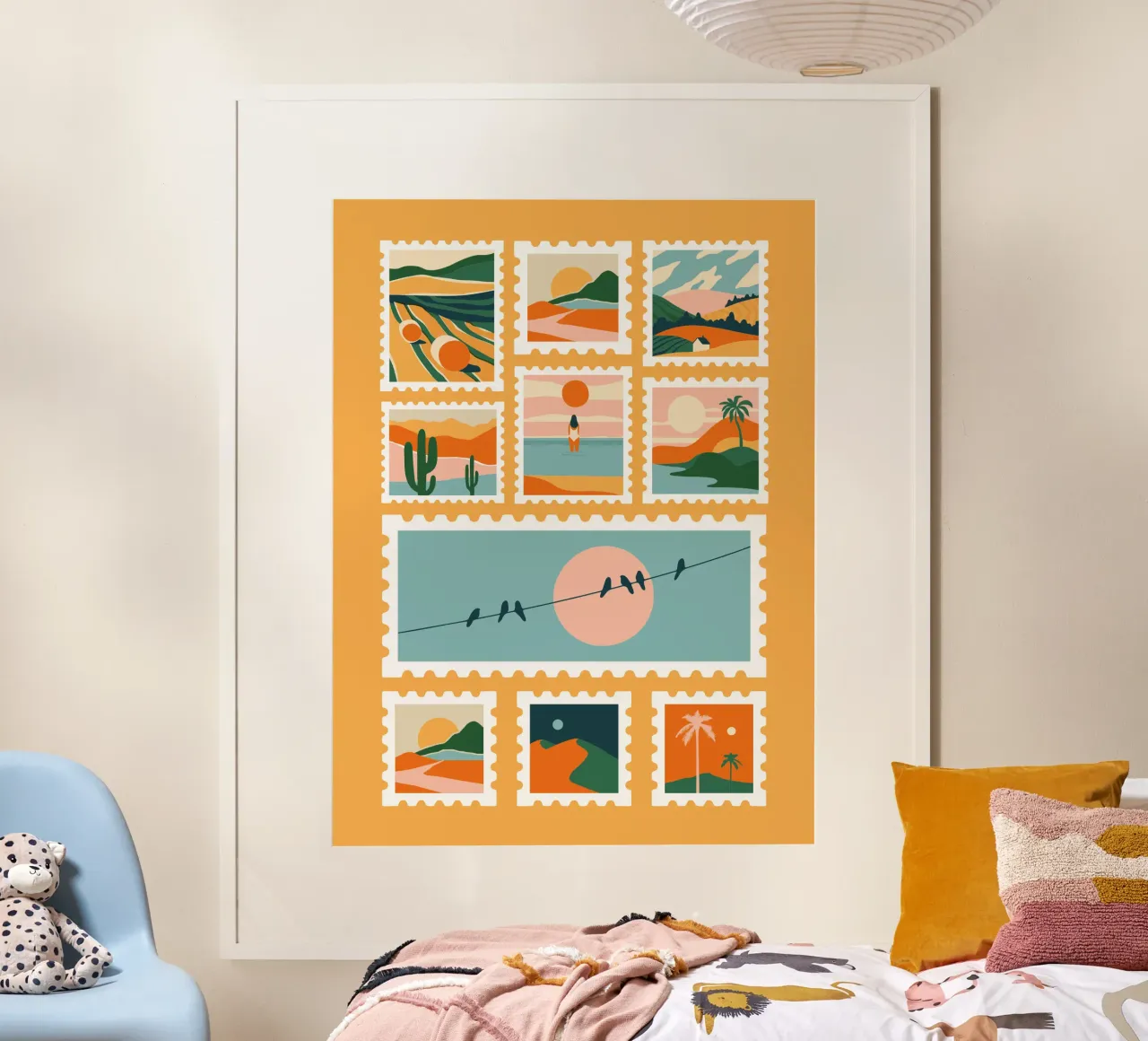 Somewhere poster da Tamsen Design