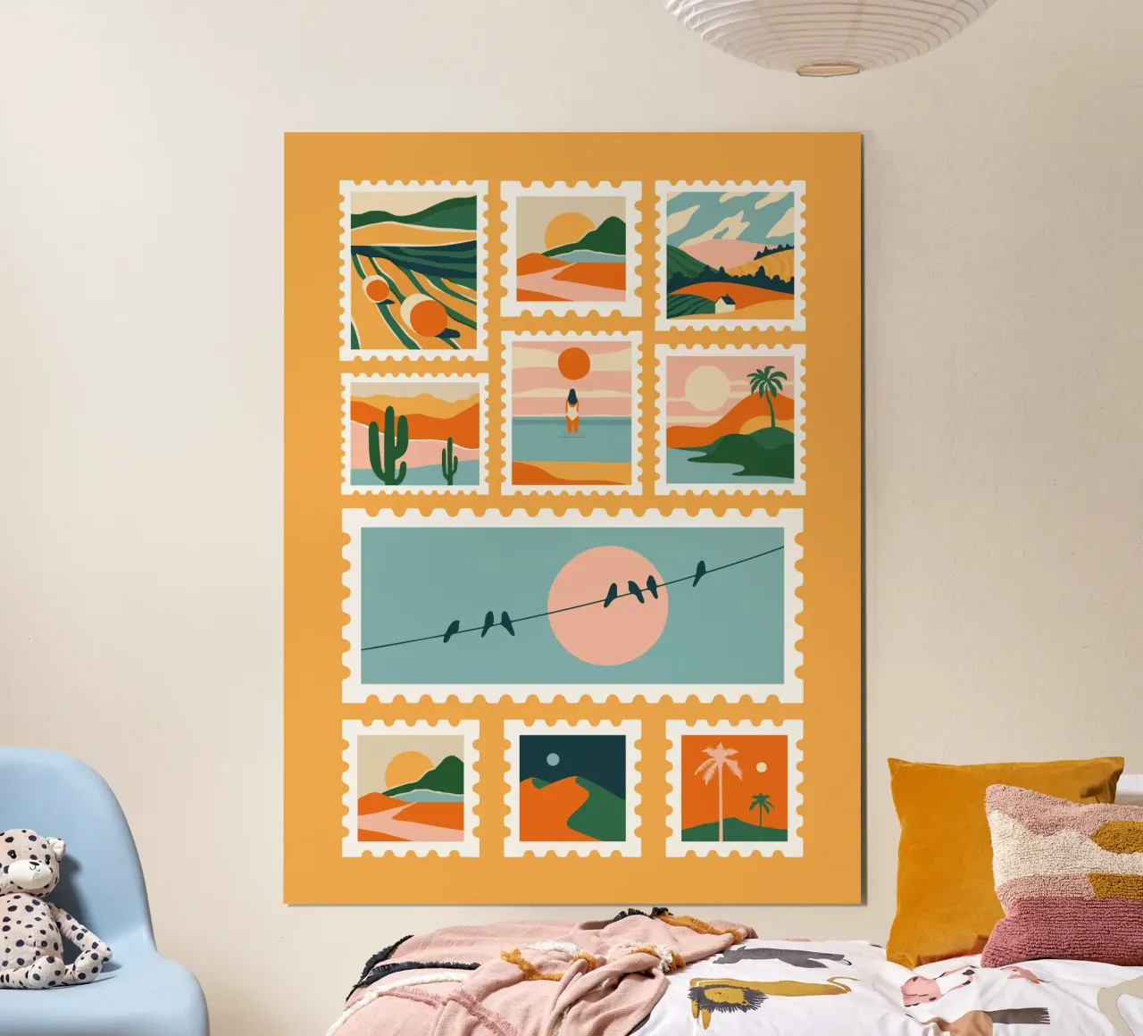 Somewhere poster da Tamsen Design