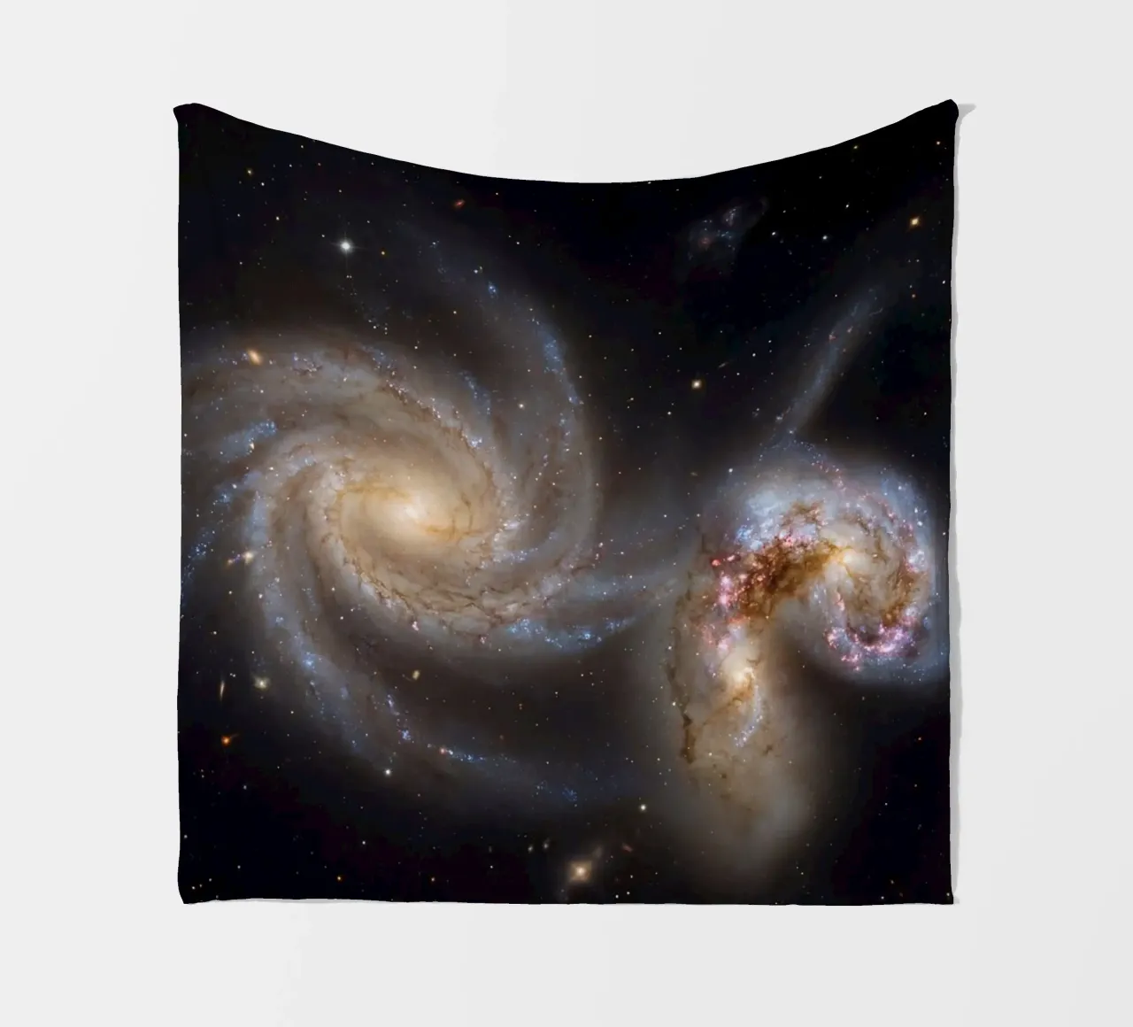 Cosmic interaction coperta in pile da Stellar Dream Art
