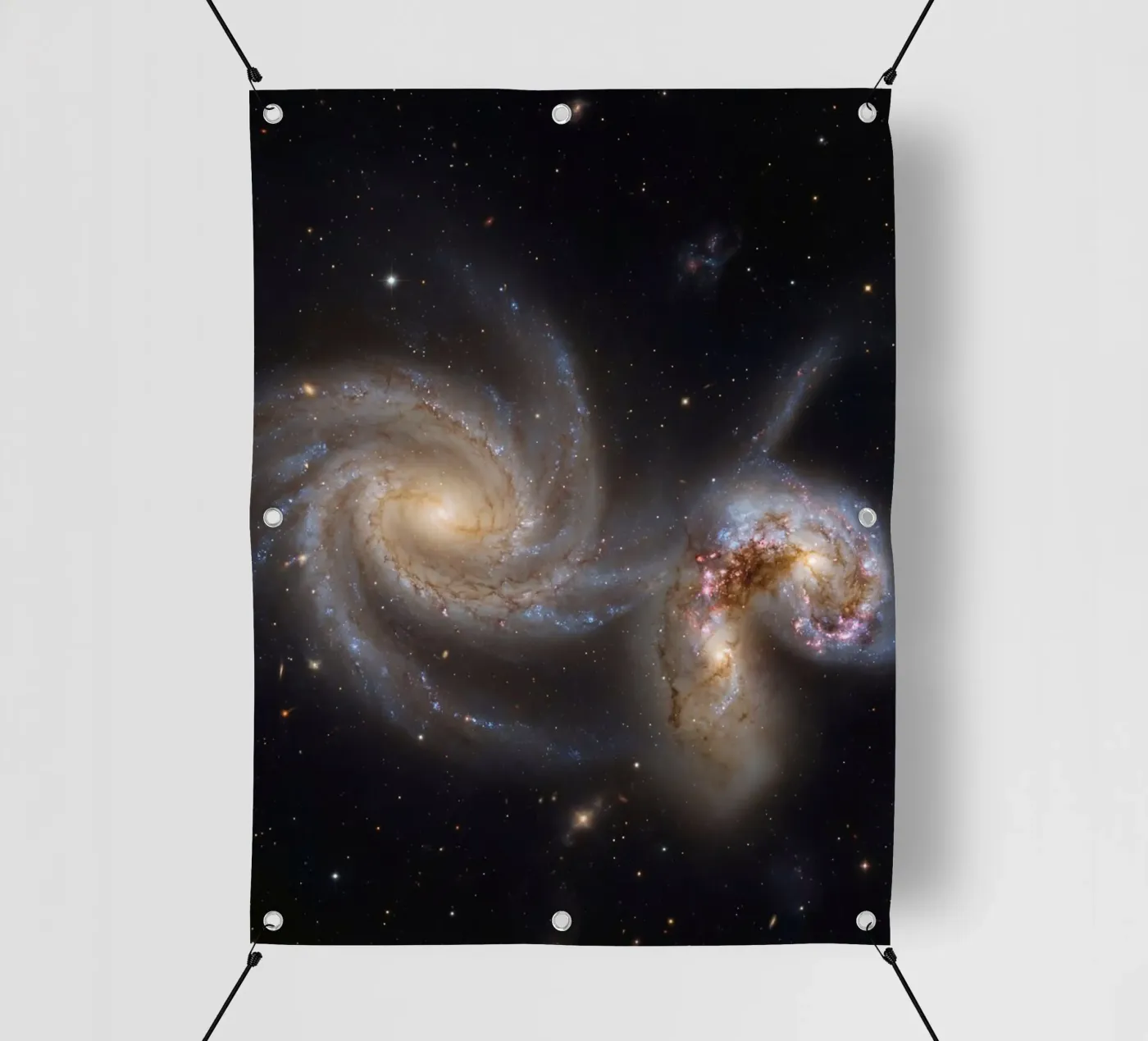 Cosmic interaction bâche pvc de Stellar Dream Art