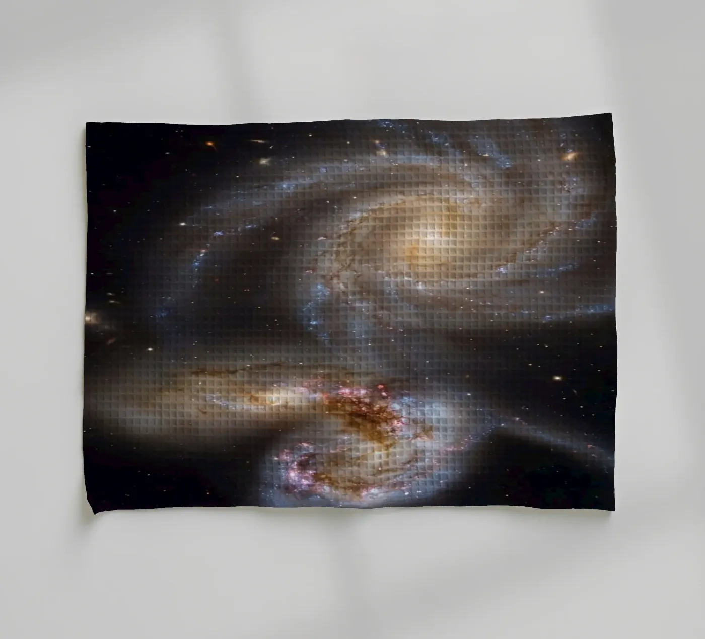 Cosmic interaction torchon de Stellar Dream Art