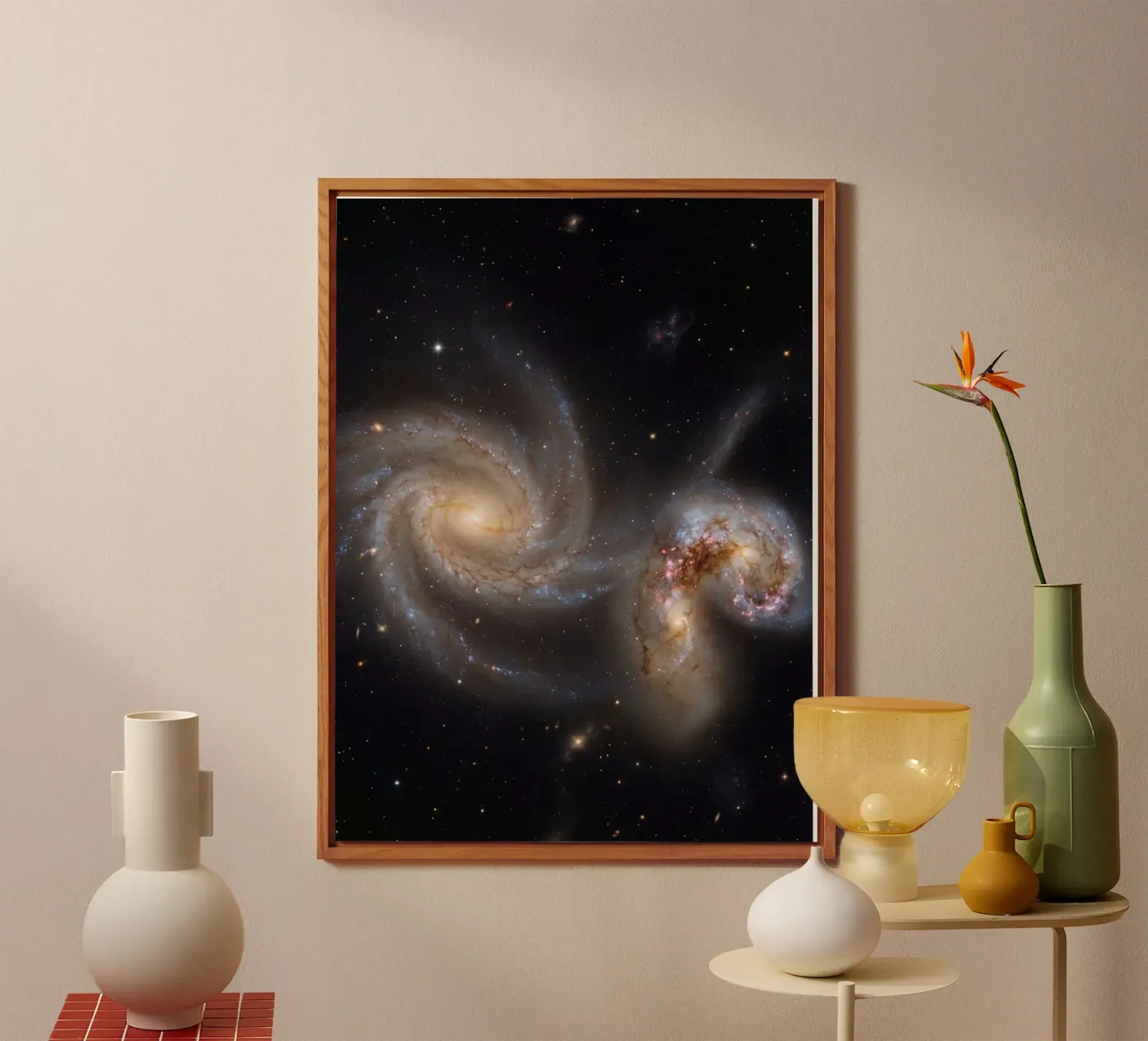 Cosmic interaction forex plate by Stellar Dream Art