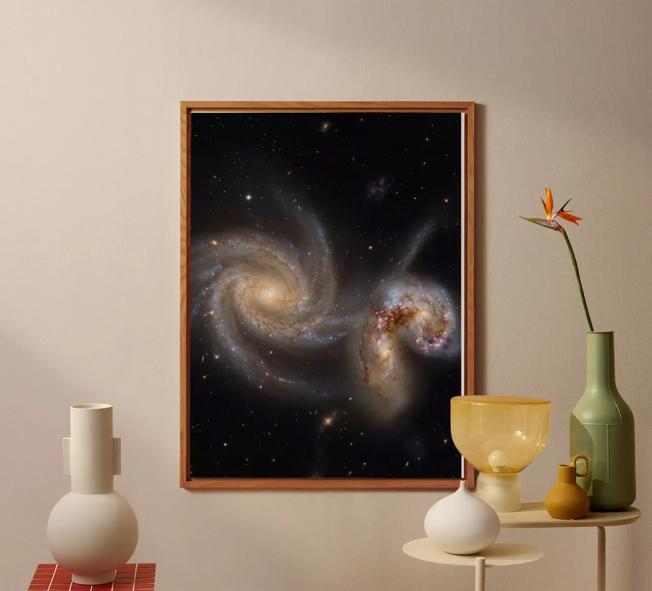 Cosmic interaction forex plate by Stellar Dream Art