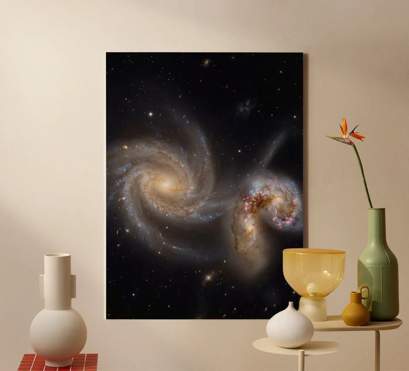 Cosmic interaction toile de Stellar Dream Art