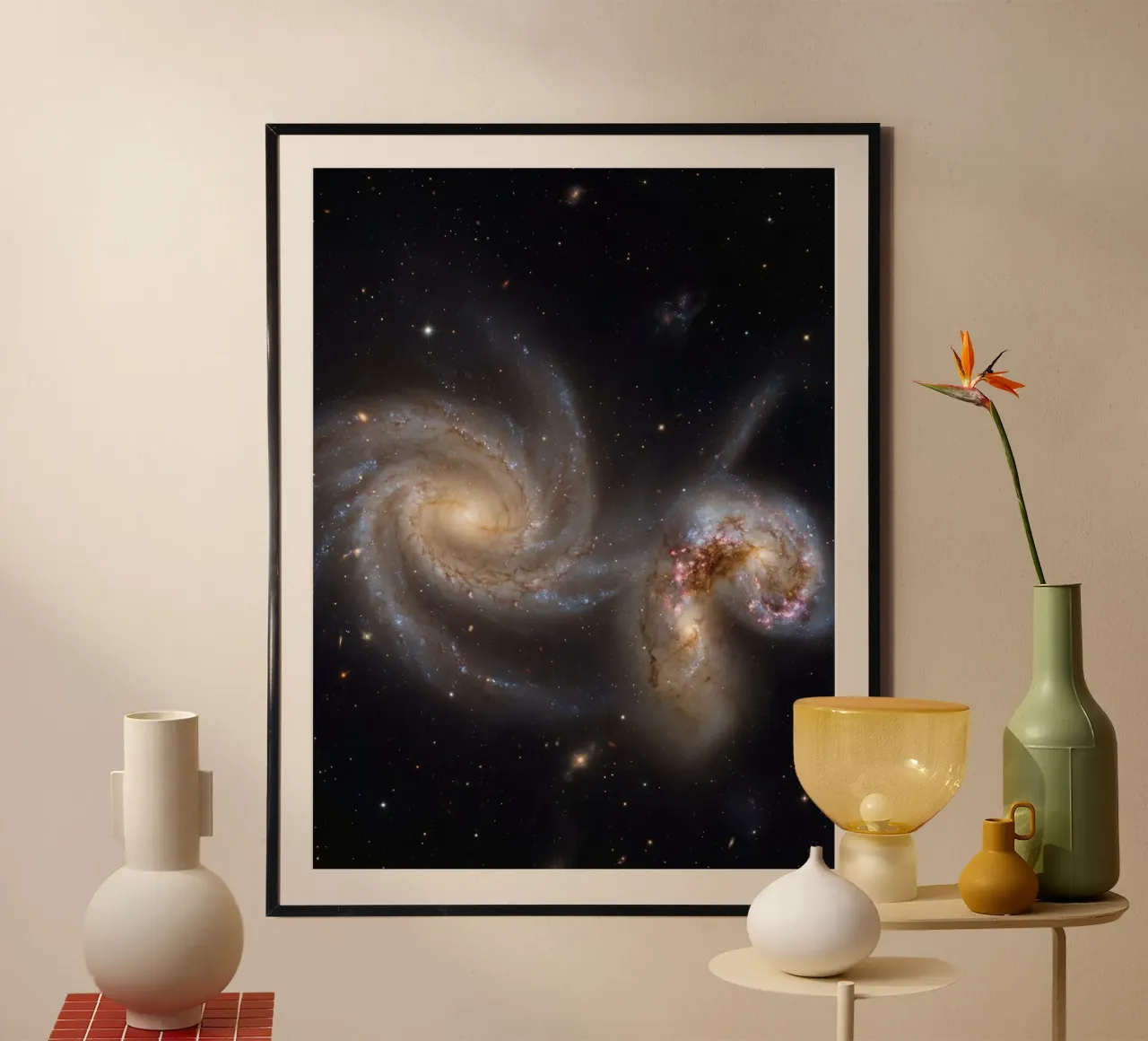 Cosmic interaction poster da Stellar Dream Art