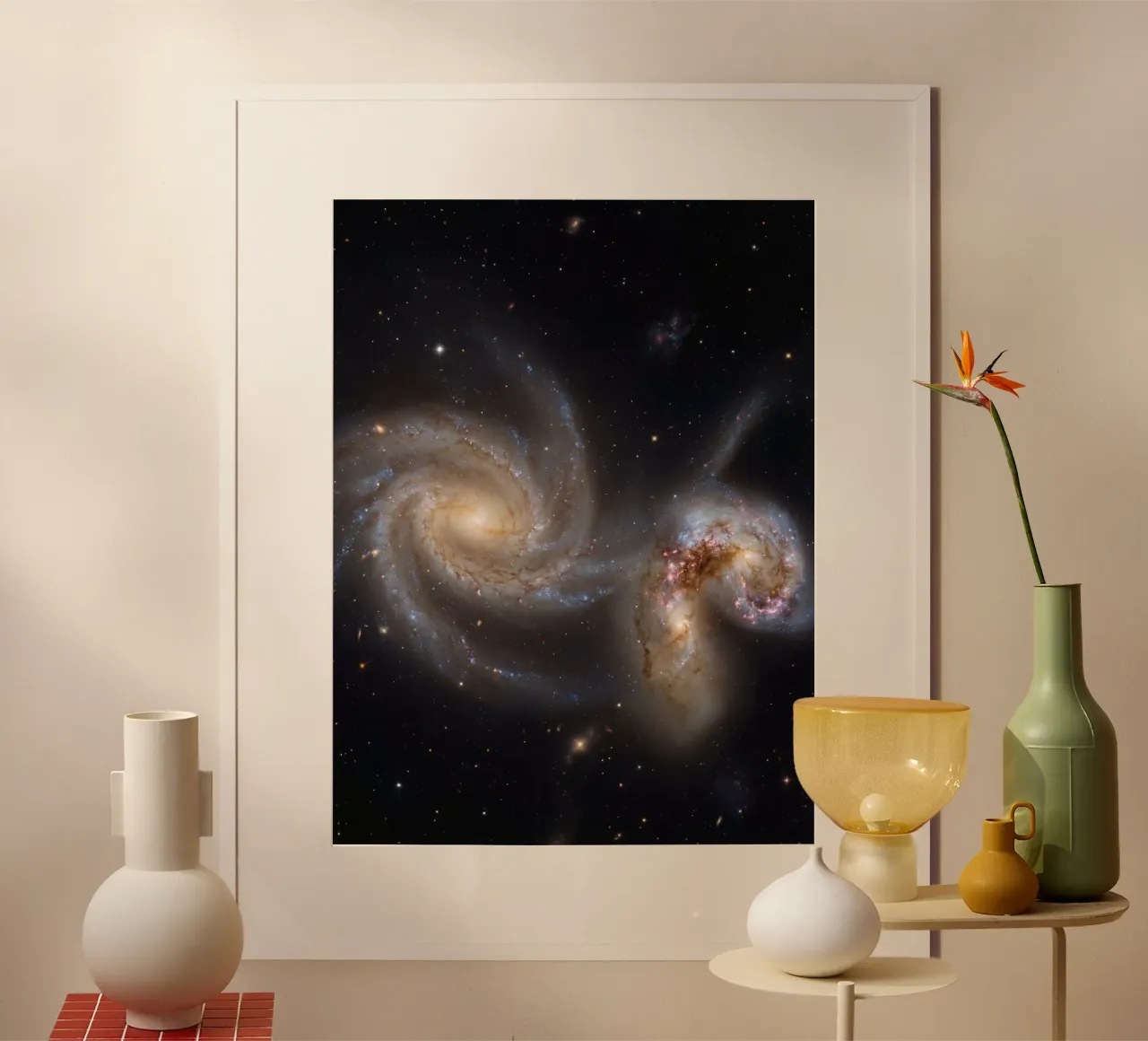 Cosmic interaction poster da Stellar Dream Art