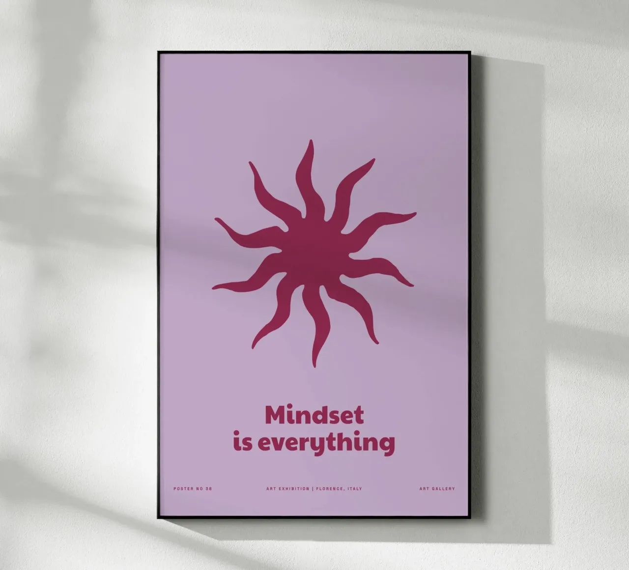 Mindset Is Everything plexiglass da treechild