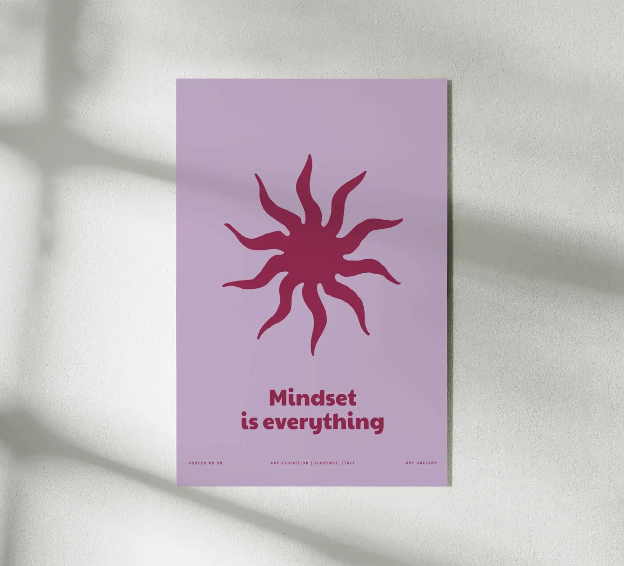 Mindset Is Everything plexiglass da treechild