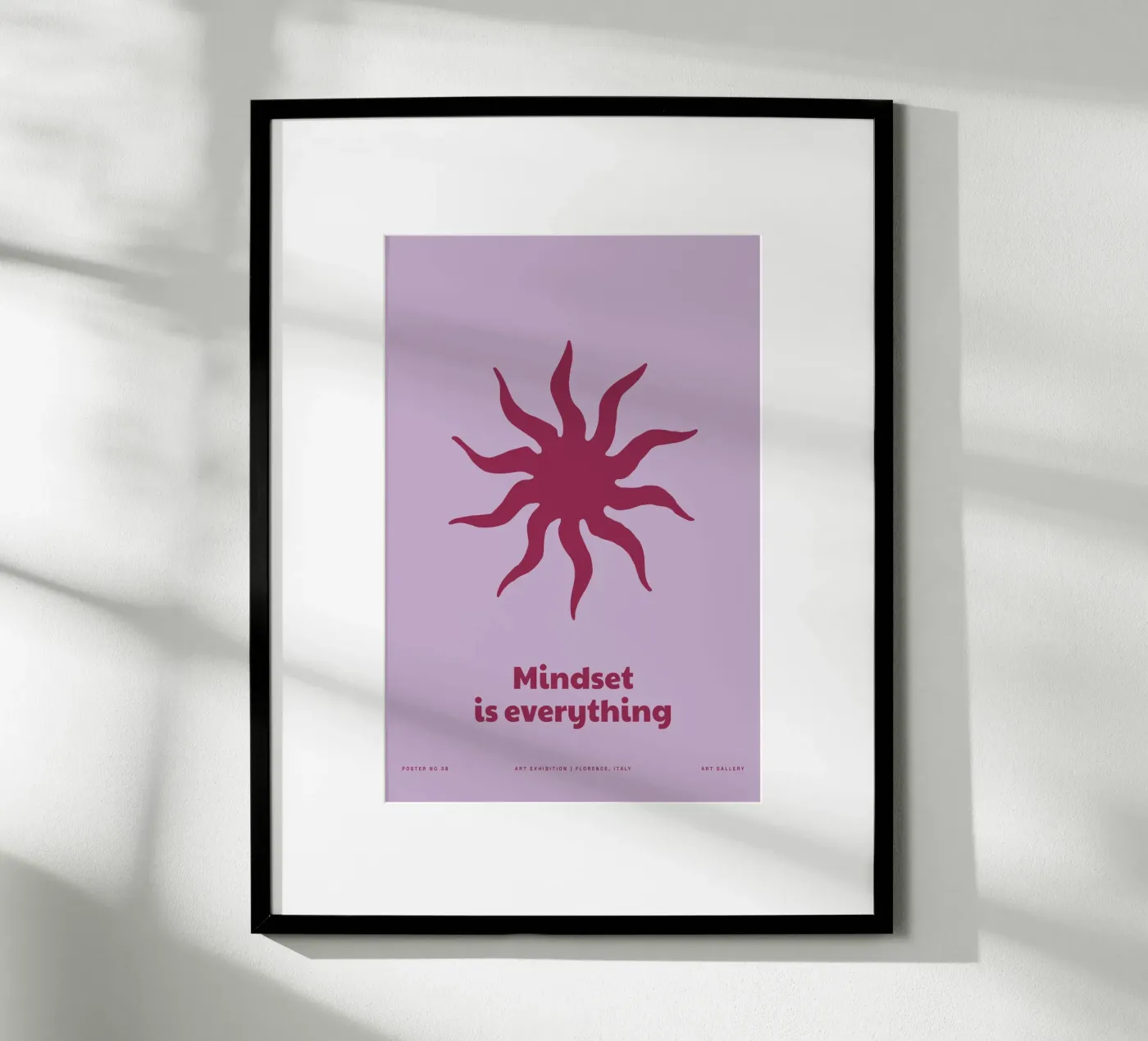 Mindset Is Everything poster by treechild