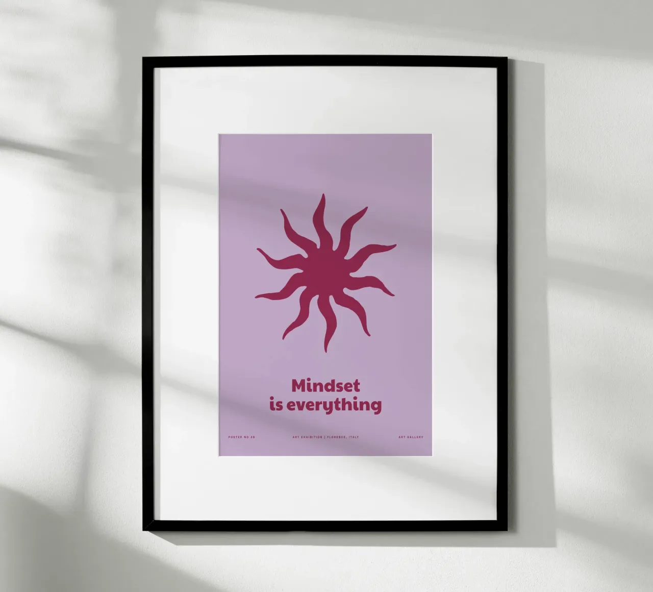 Mindset Is Everything poster da treechild