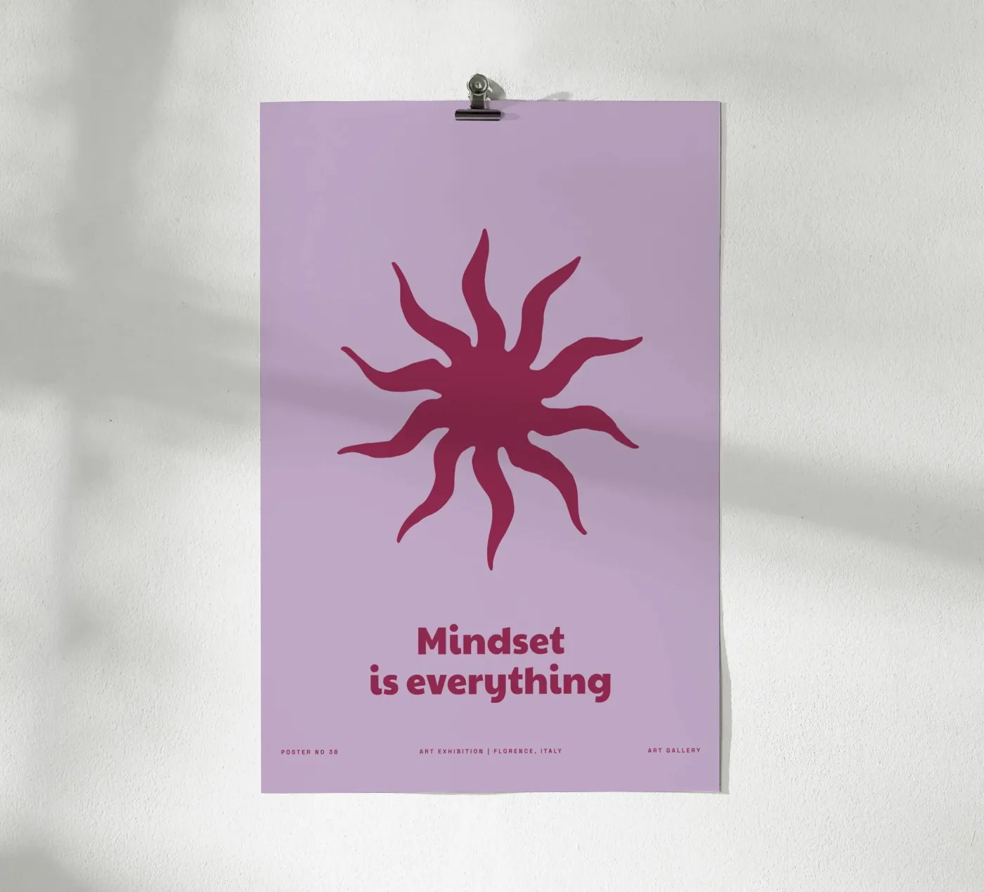 Mindset Is Everything poster by treechild