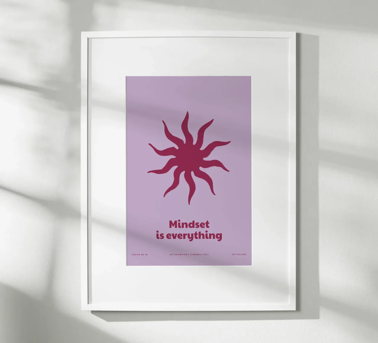 Mindset Is Everything poster da treechild