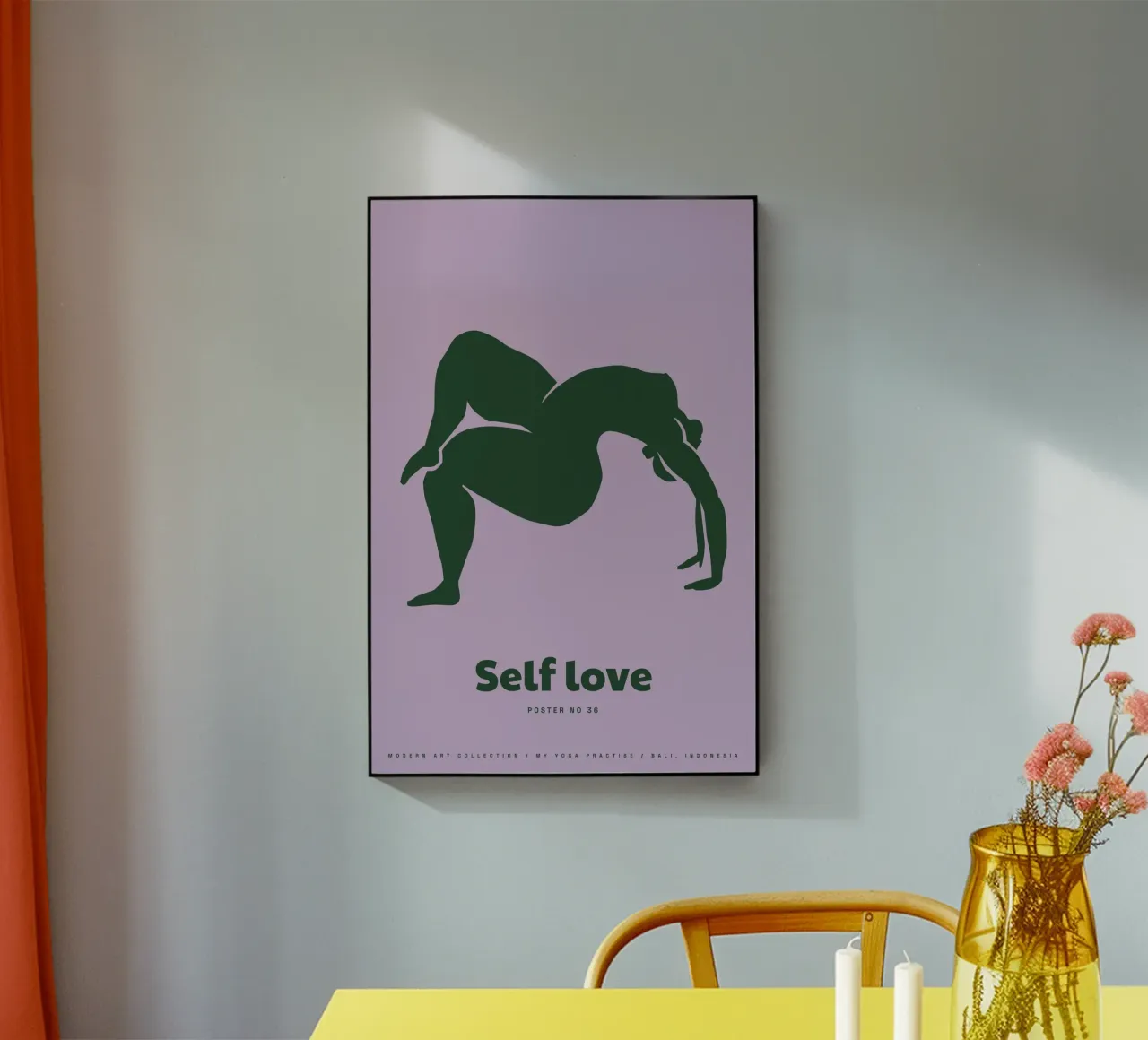 Self Love plexiglass da treechild