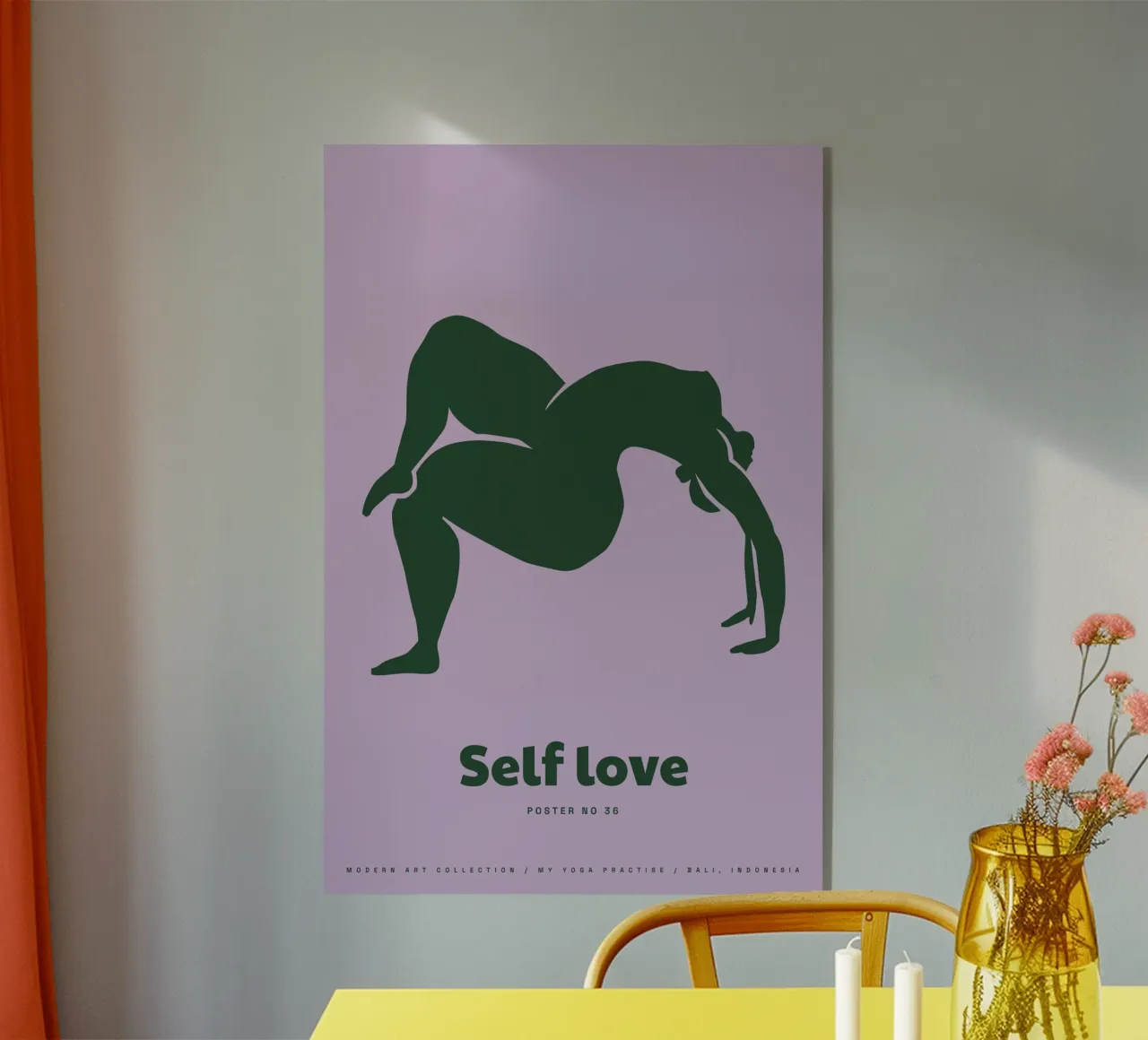 Self Love plexiglass da treechild
