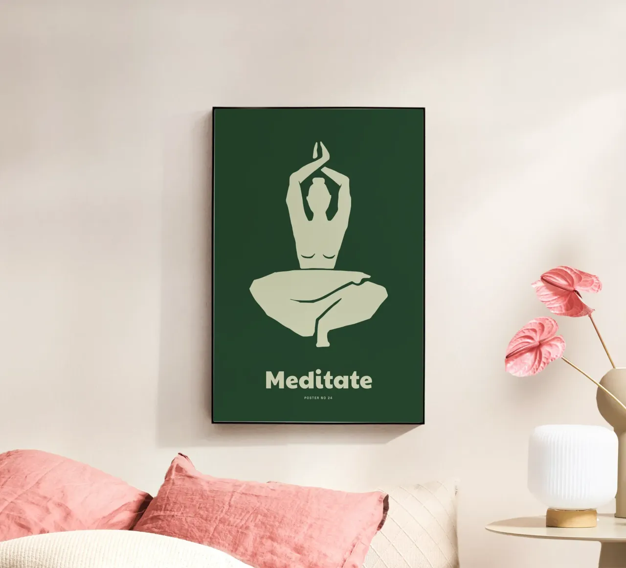 Meditate plexiglass da treechild