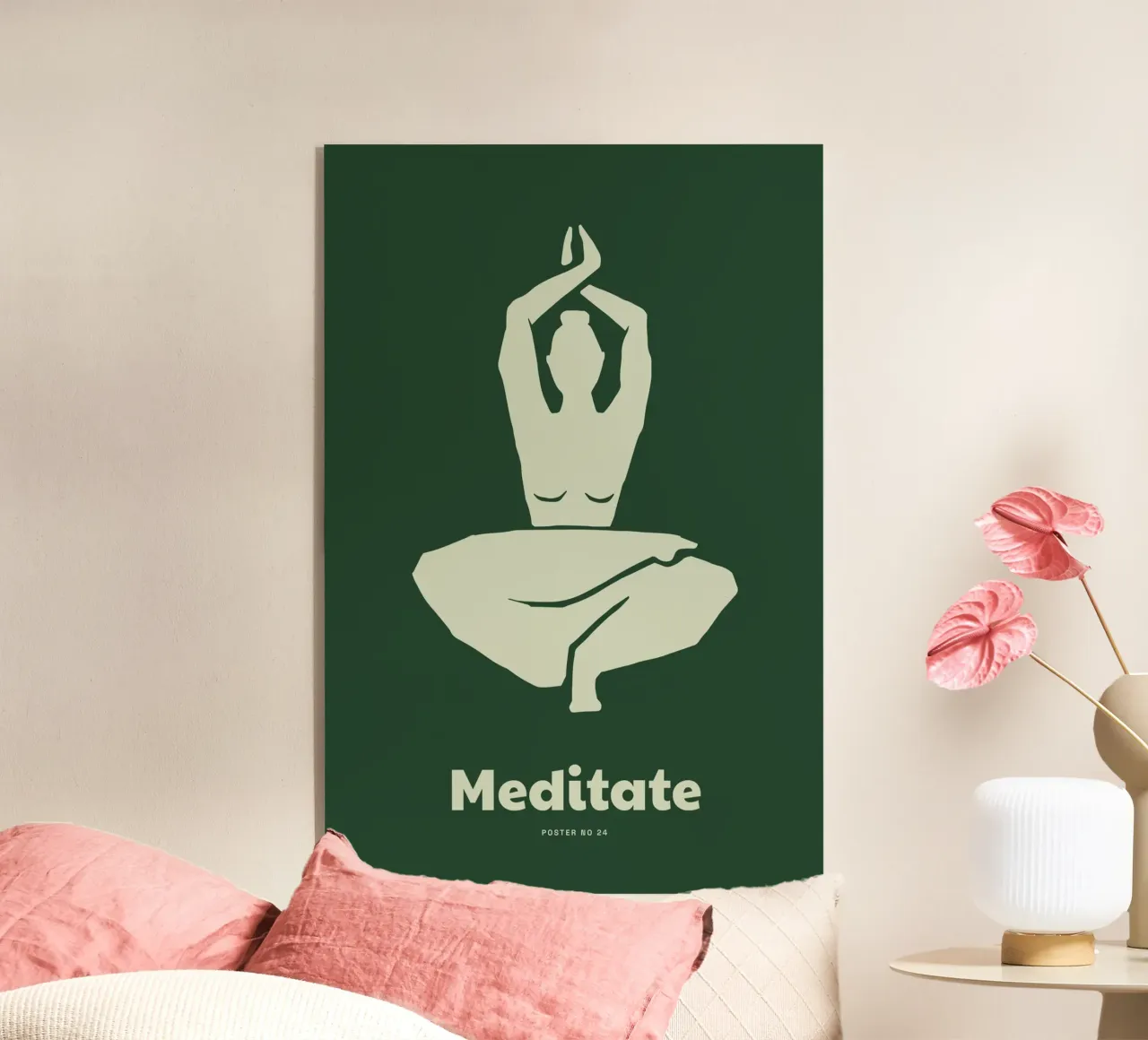 Meditate plexiglass da treechild