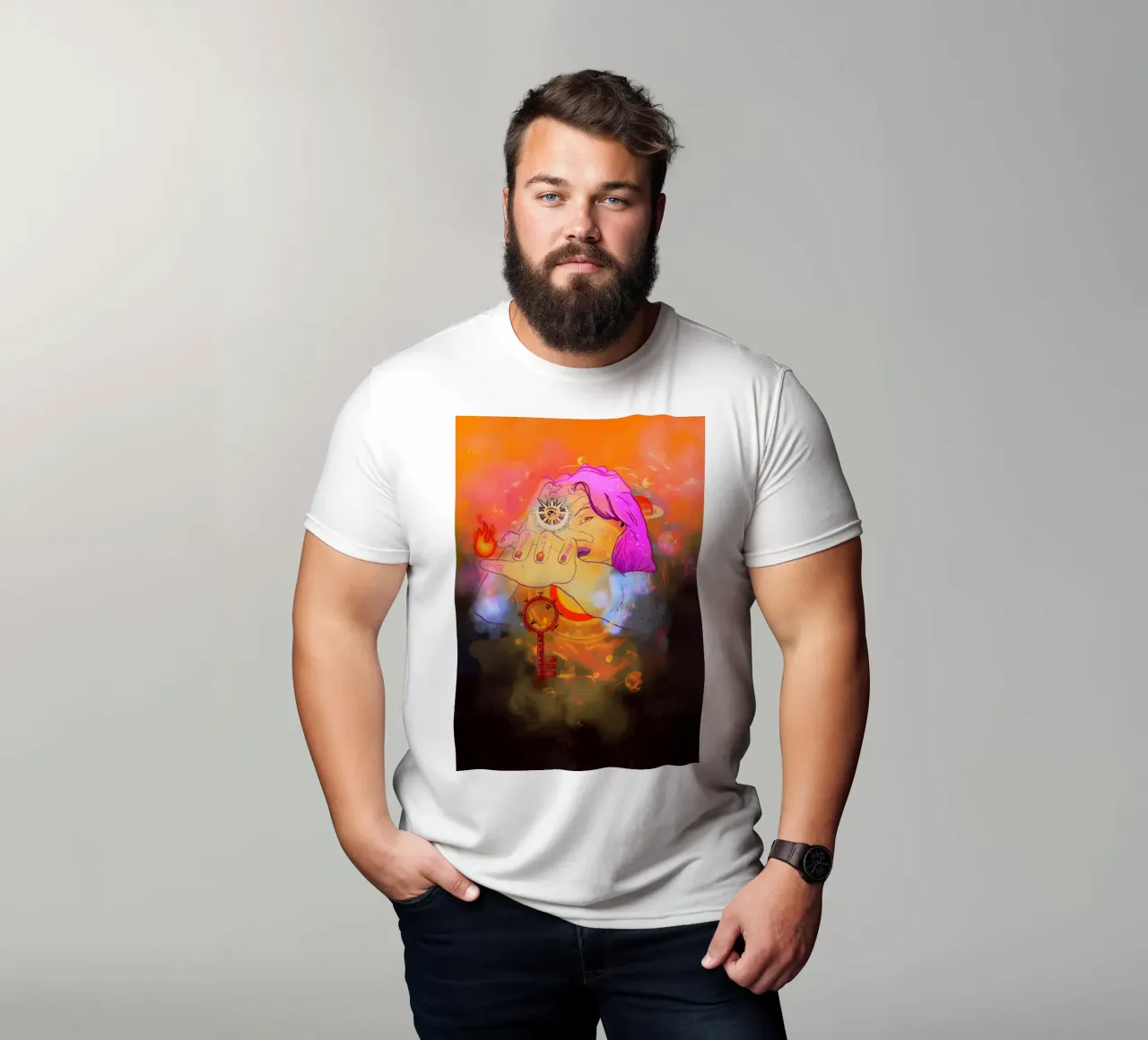 Portal of Perception t-shirt by Raquel Leyva