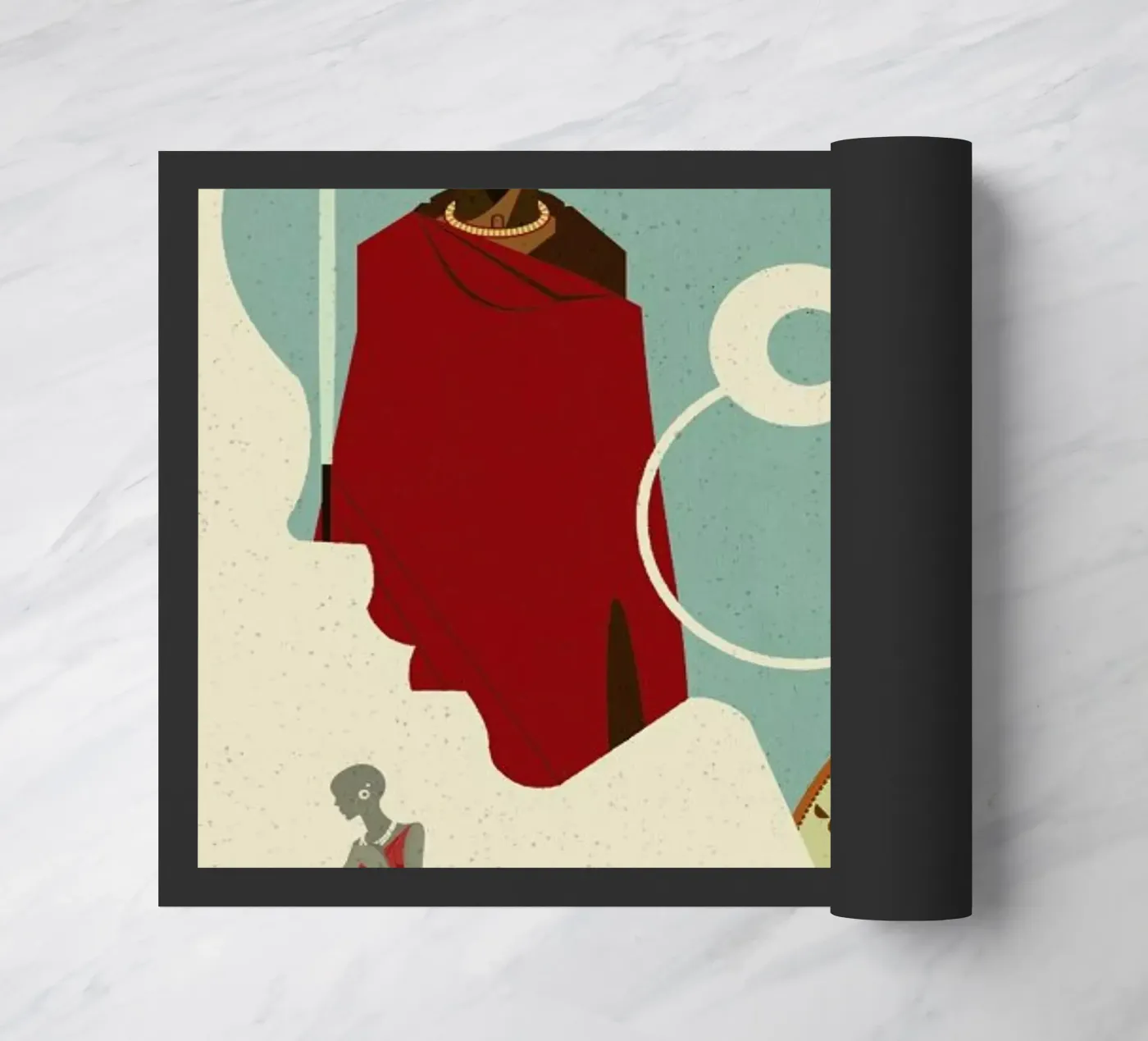 Maasai deurmat van Dieter Braun