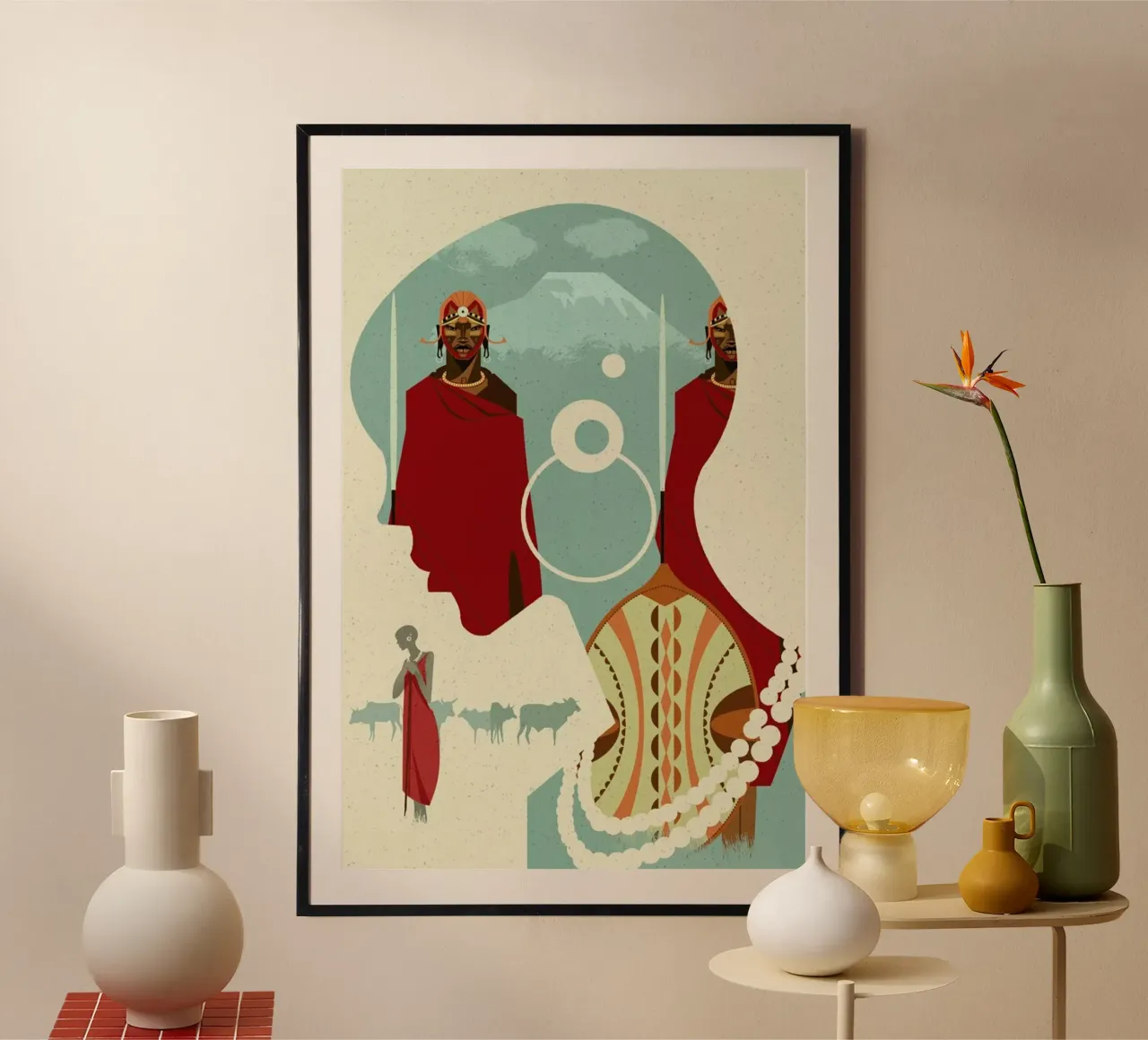 Maasai poster da Dieter Braun