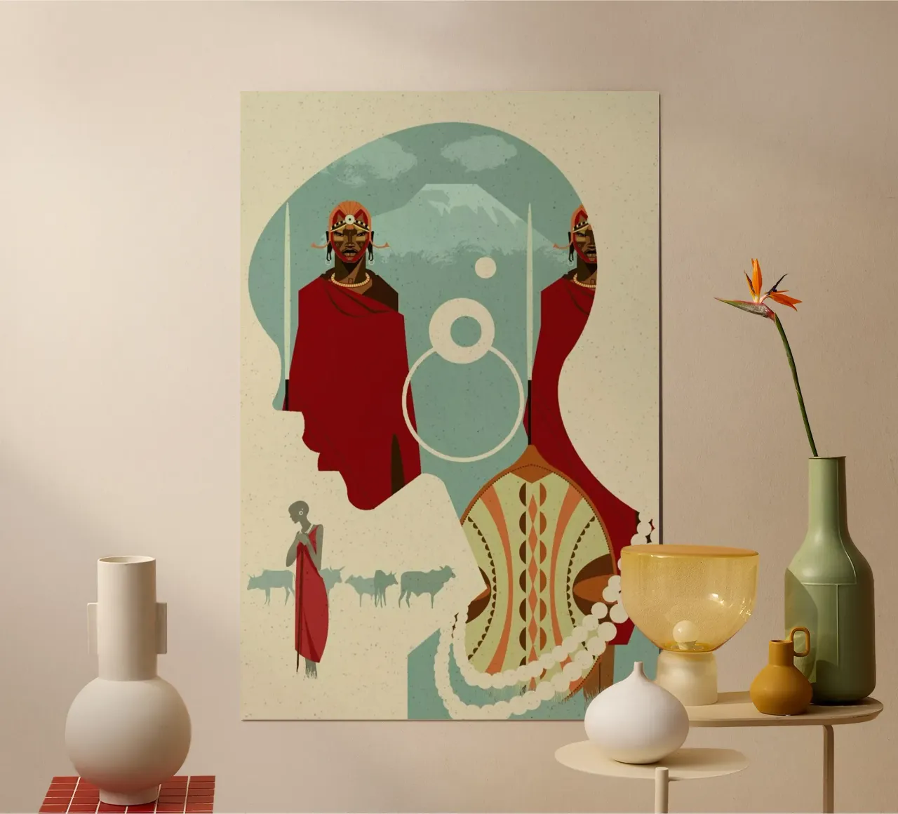 Maasai poster da Dieter Braun