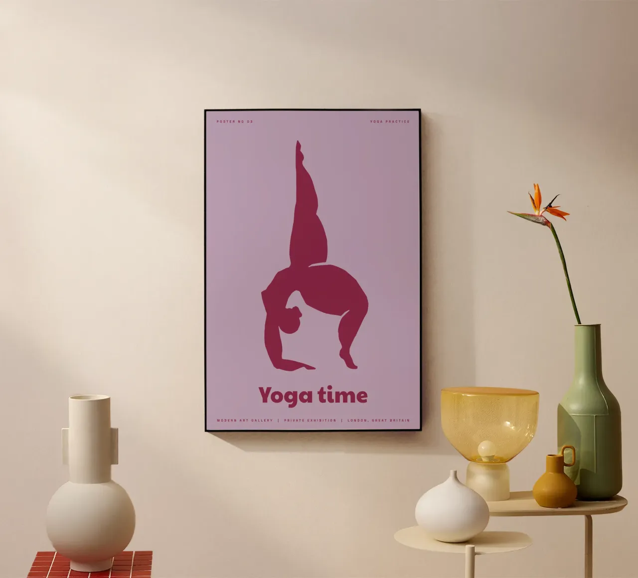 Yoga Time plexiglass da treechild