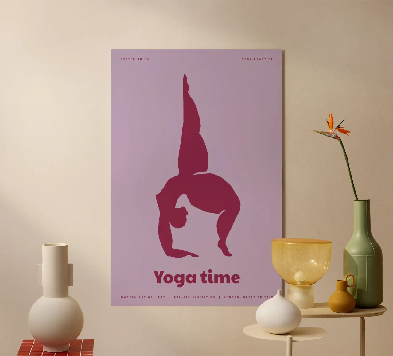 Yoga Time plexiglass da treechild