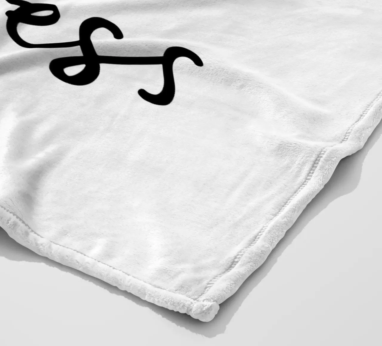 Existieren, um glücklich zu sein, nicht um zu beeindrucken Typografie Design Fleecedecke von THE MOTIVATED TYPE