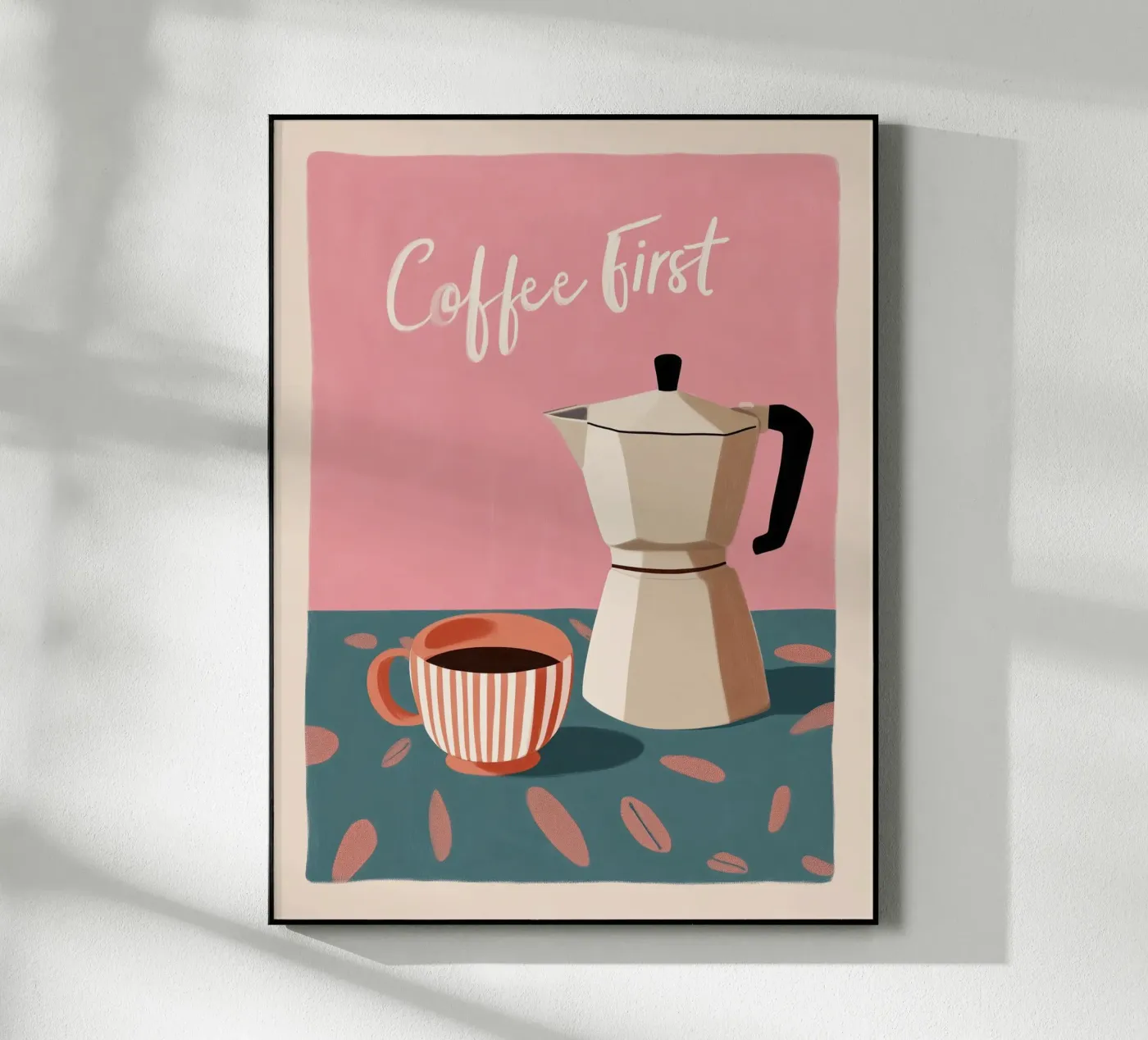 Coffee First plexiglass da cityart