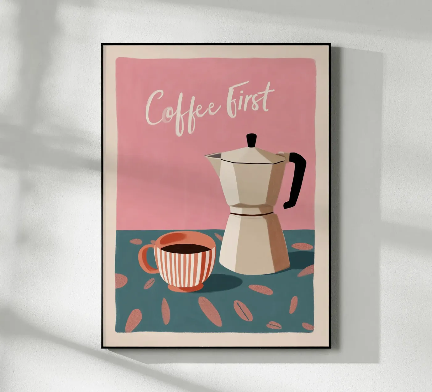 Coffee First Acryl-Glas von cityart