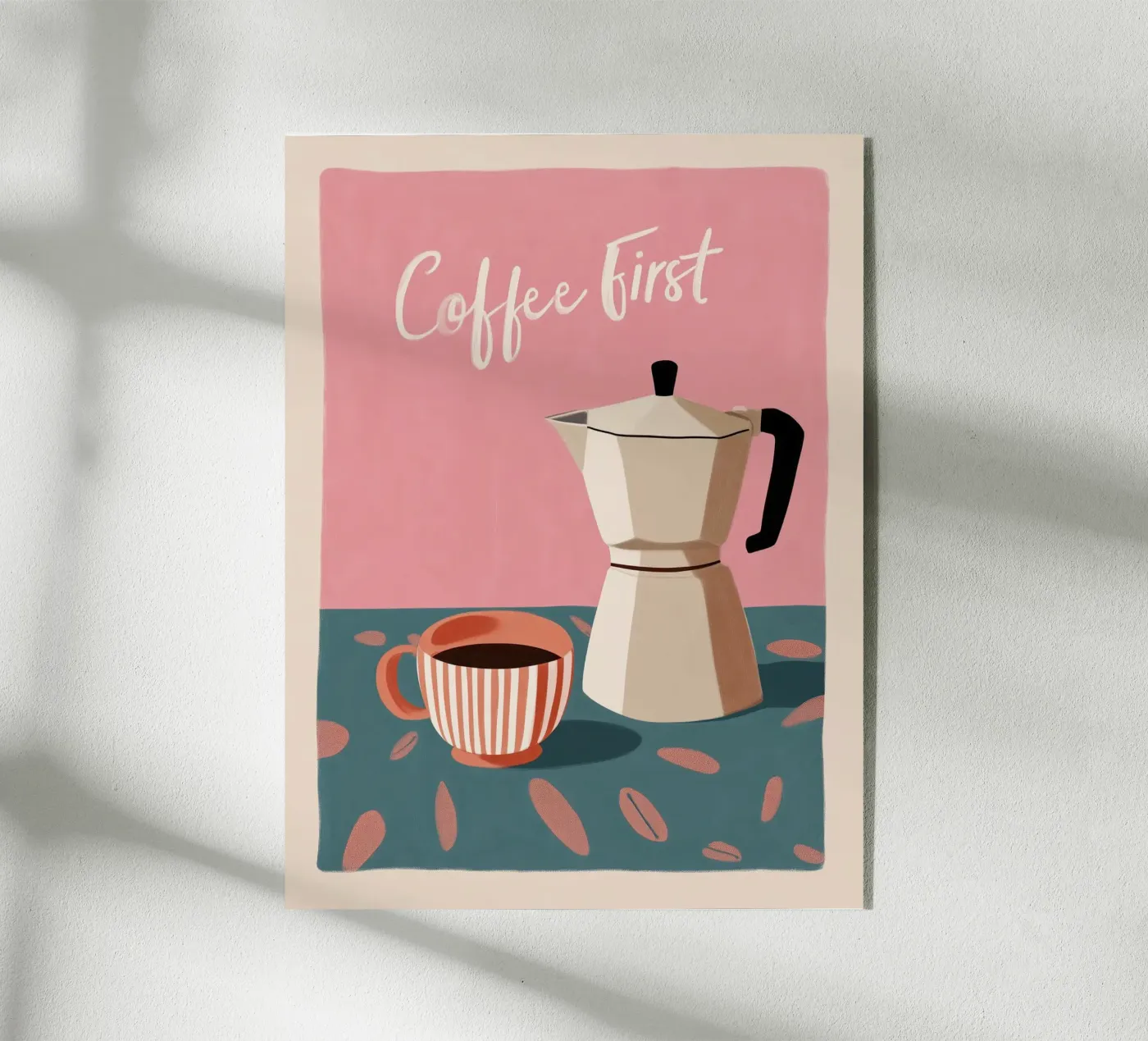 Coffee First Acryl-Glas von cityart