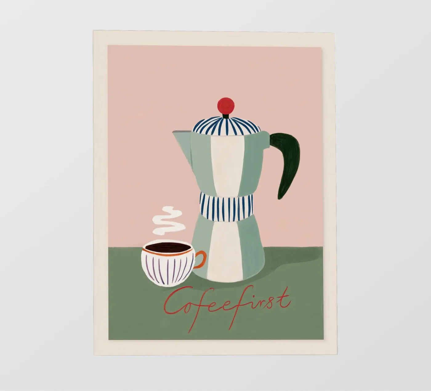 First Things First backlit folie van cityart