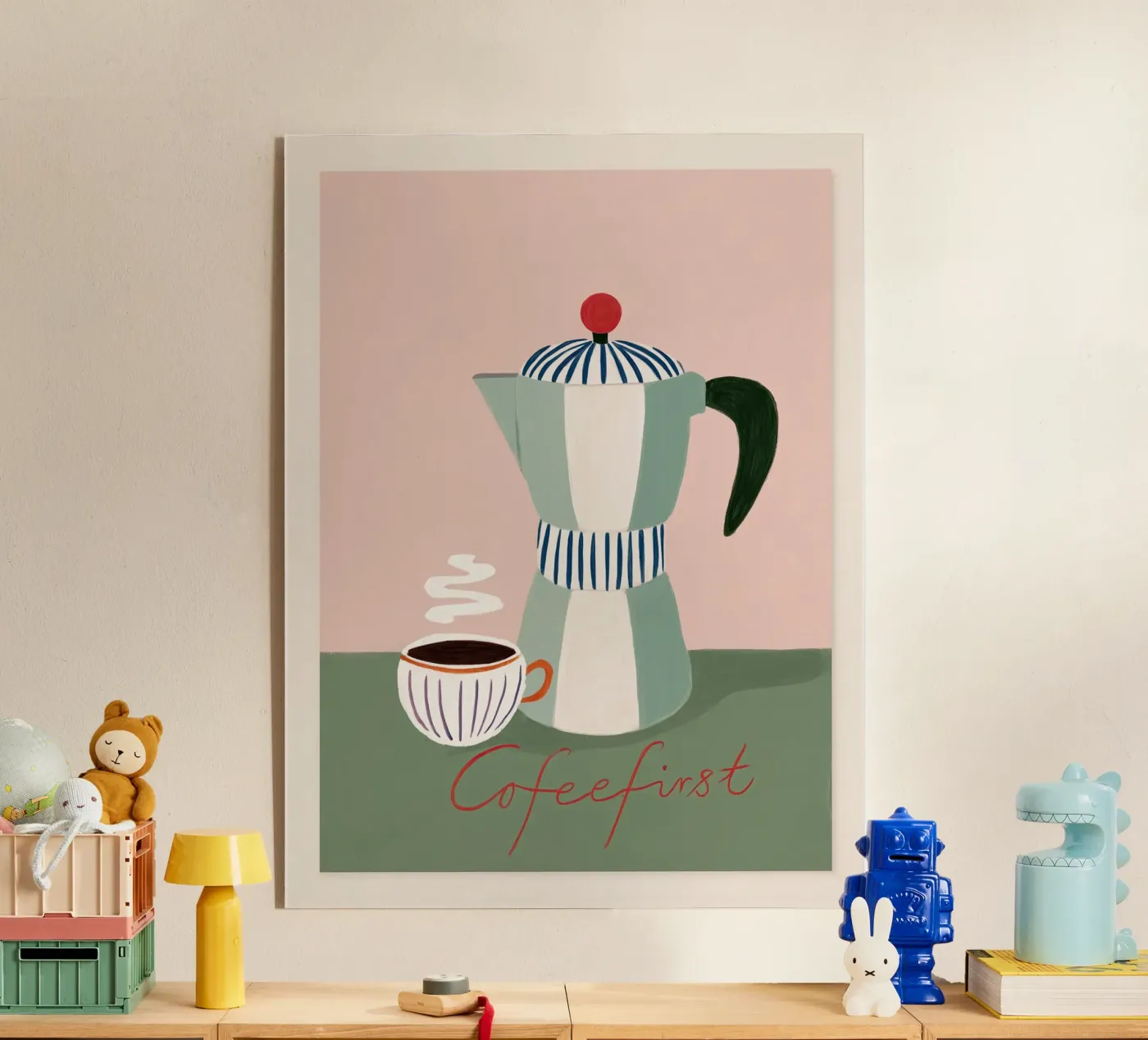 First Things First acryl van cityart