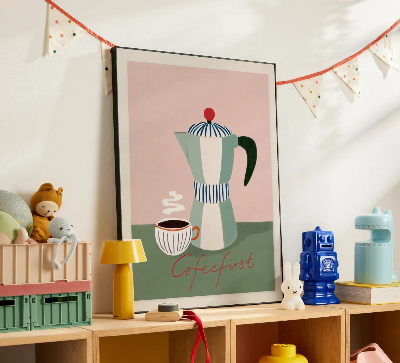 First Things First forex-plaat van cityart