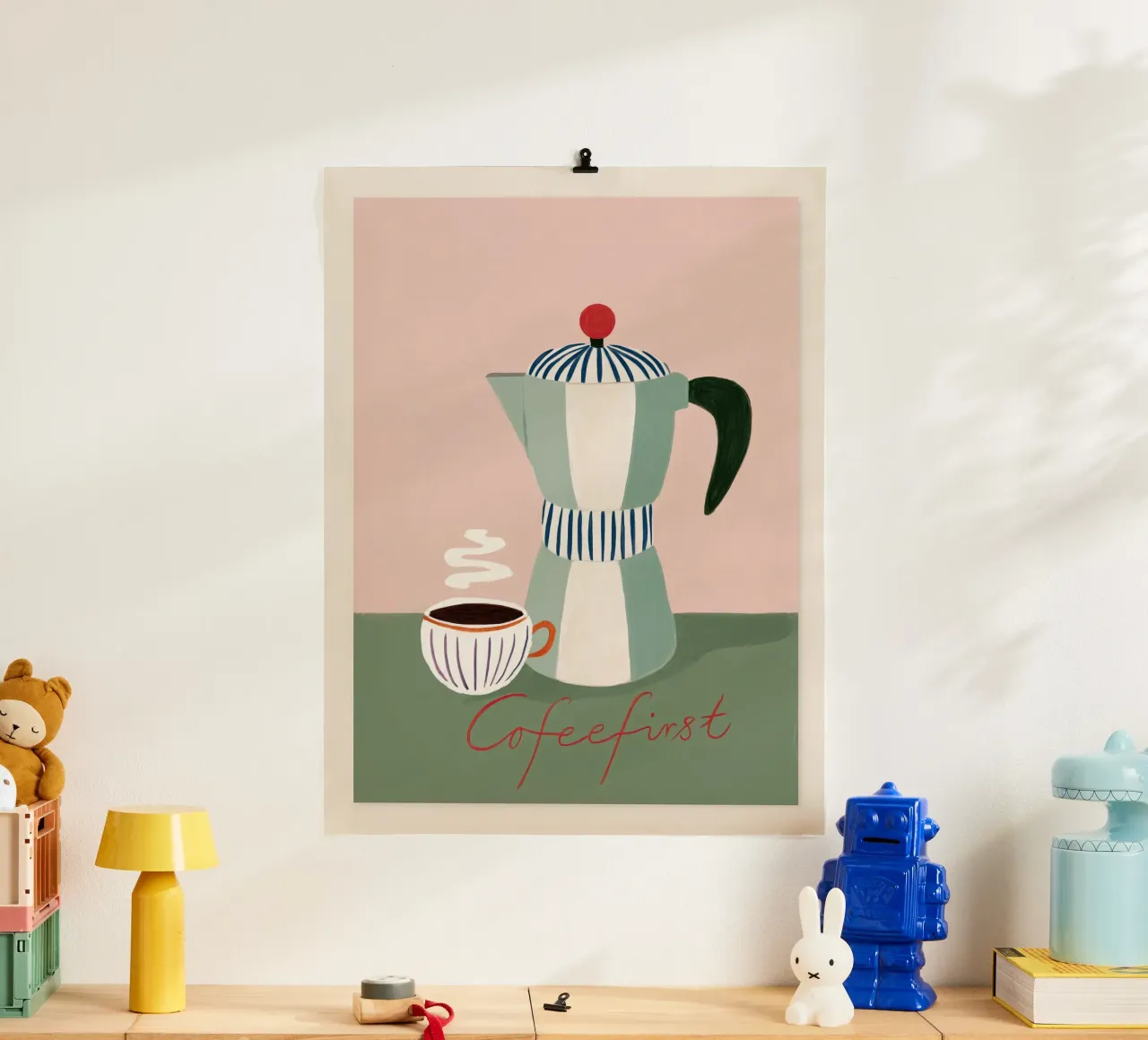 First Things First Poster von cityart