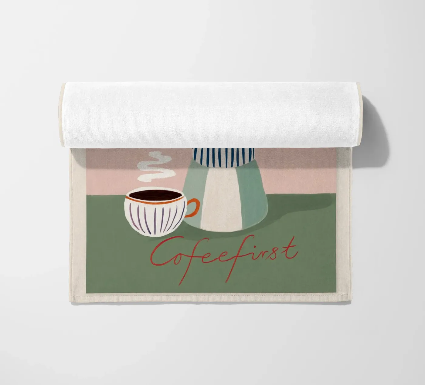 First Things First strandhanddoek van cityart