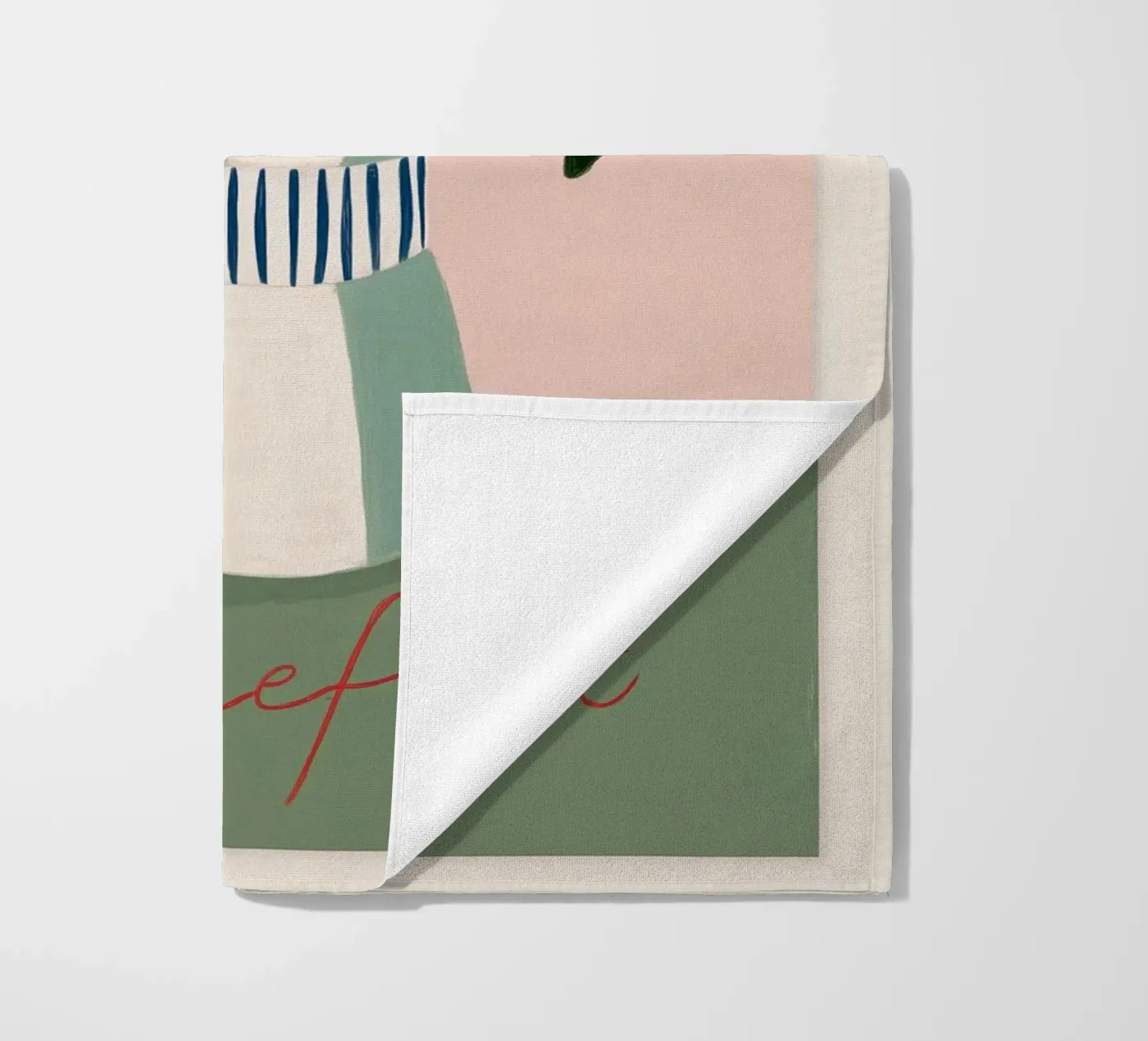 First Things First strandhanddoek van cityart