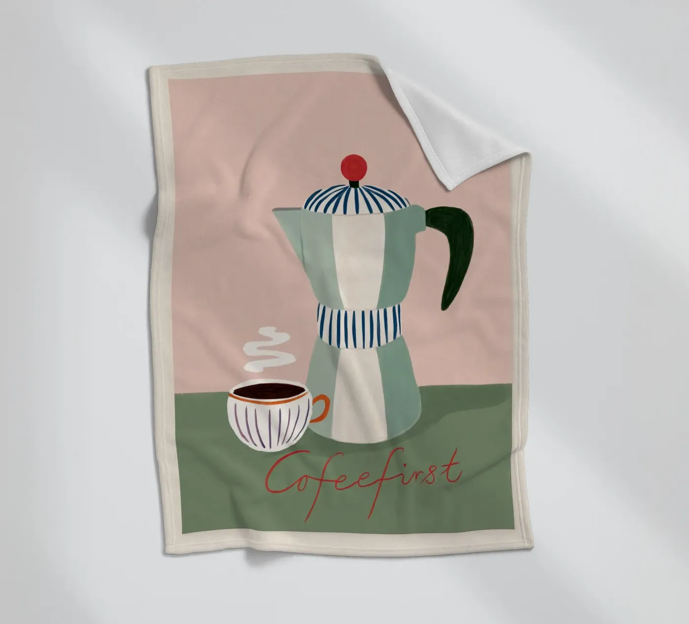 First Things First coperta in pile da cityart