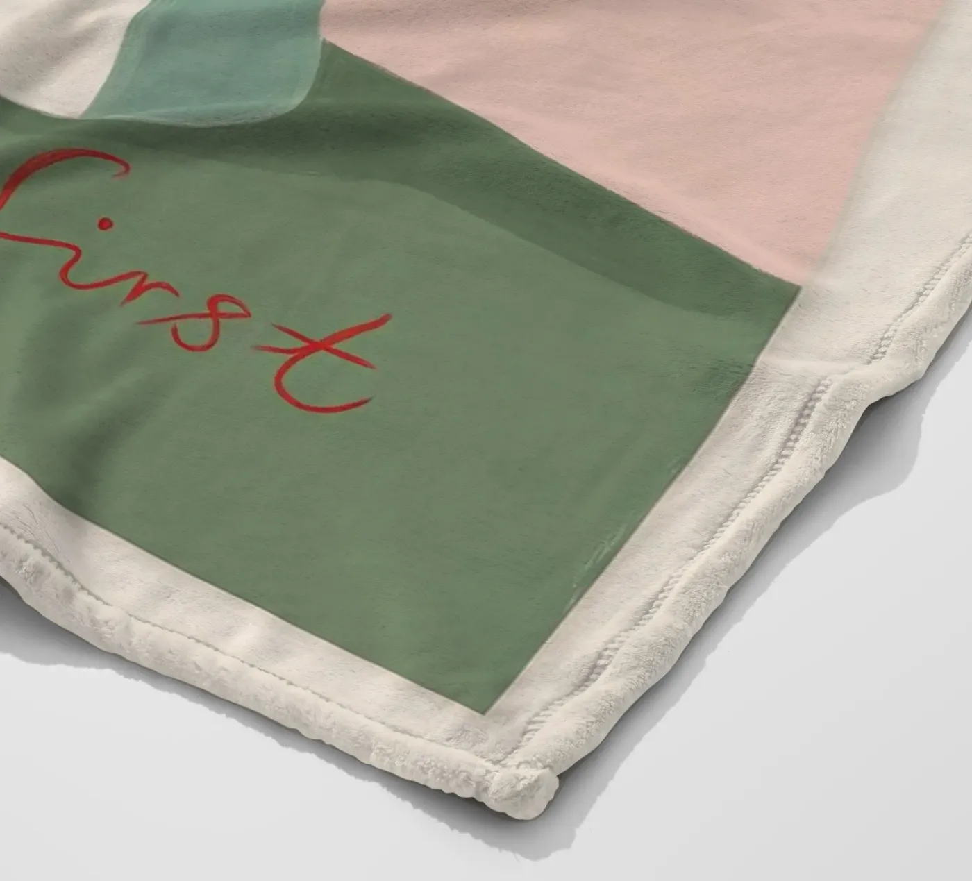 First Things First coperta in pile da cityart