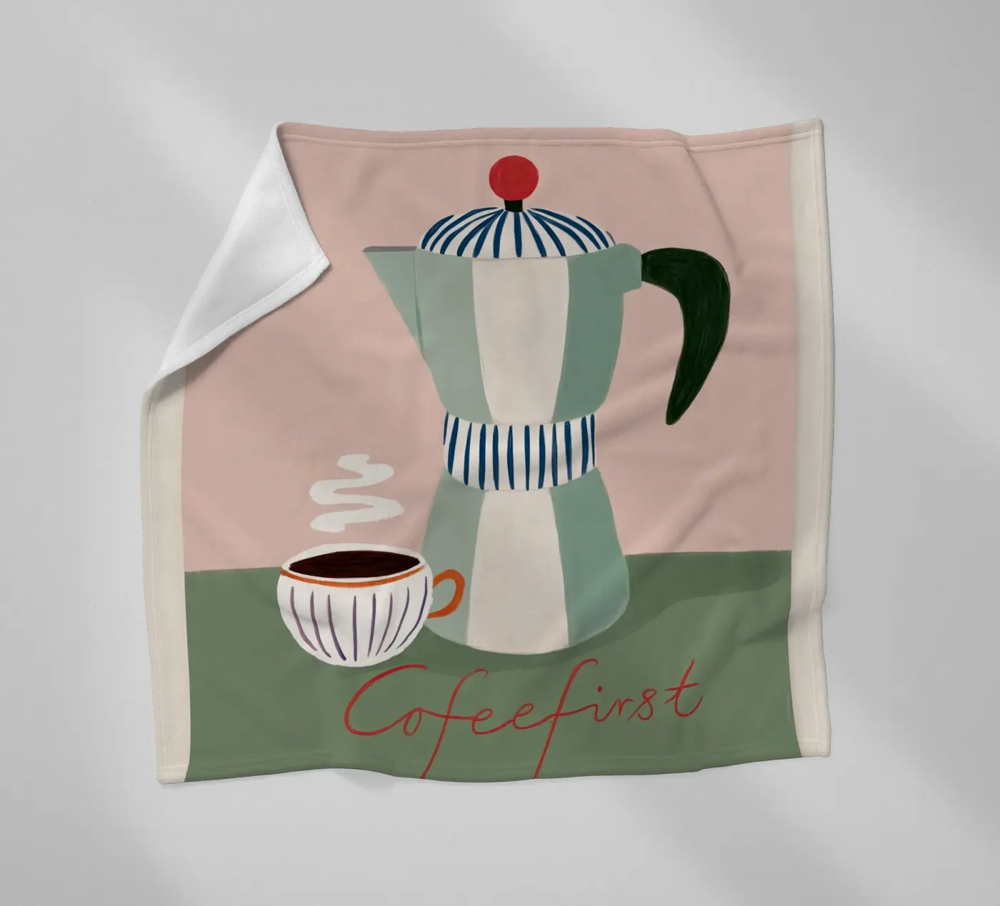 First Things First coperta in pile da cityart