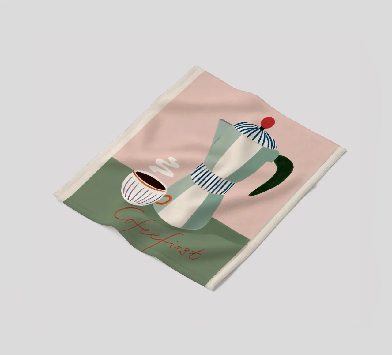 First Things First fleecedeken van cityart