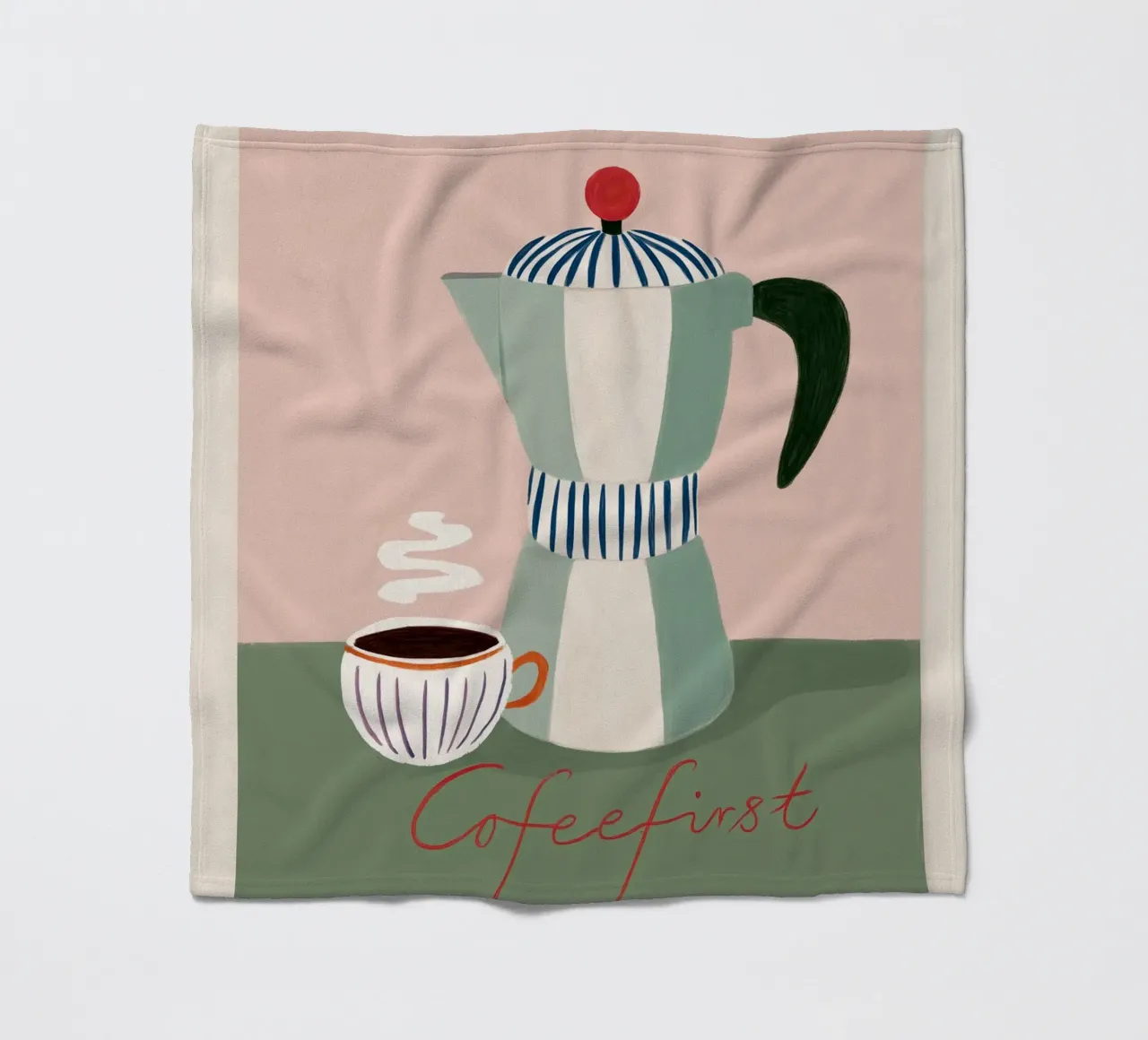 First Things First fleecedeken van cityart