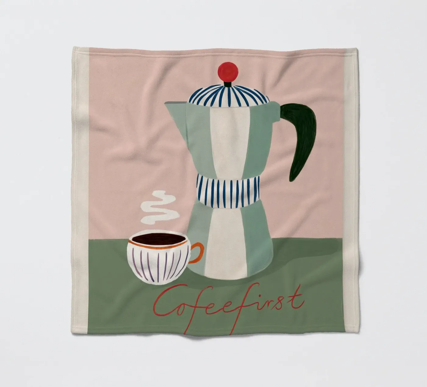 First Things First coperta in pile da cityart