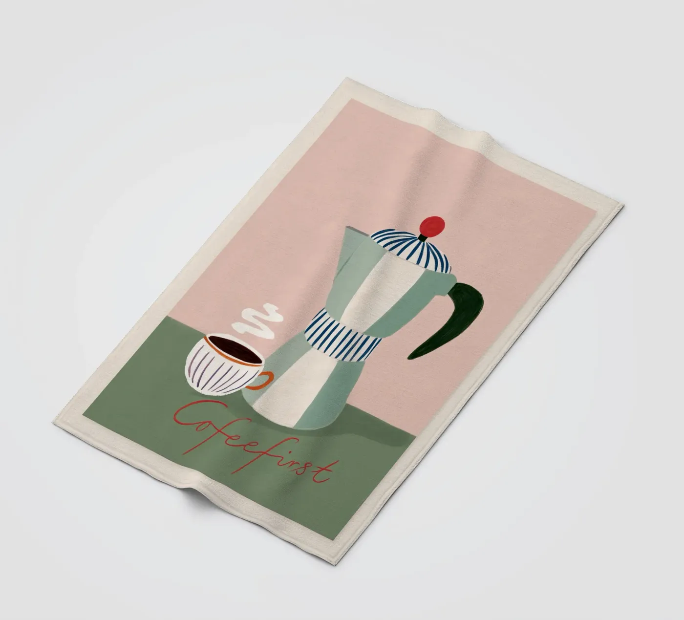 First Things First coperta in pile da cityart